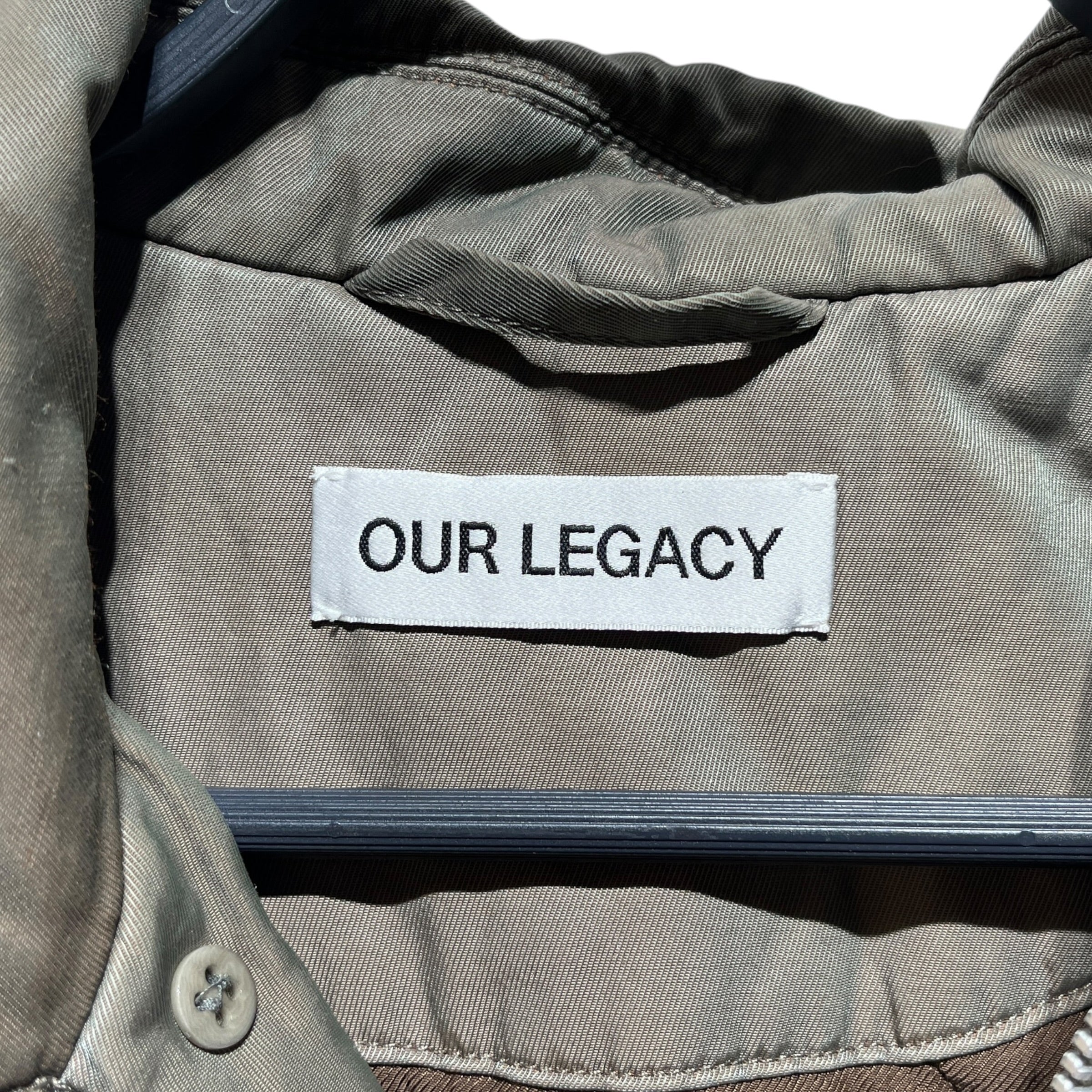OUR LEGACY/Puffer Jkt/46/Nylon/KHK/AUTO TWINSHADE view 3