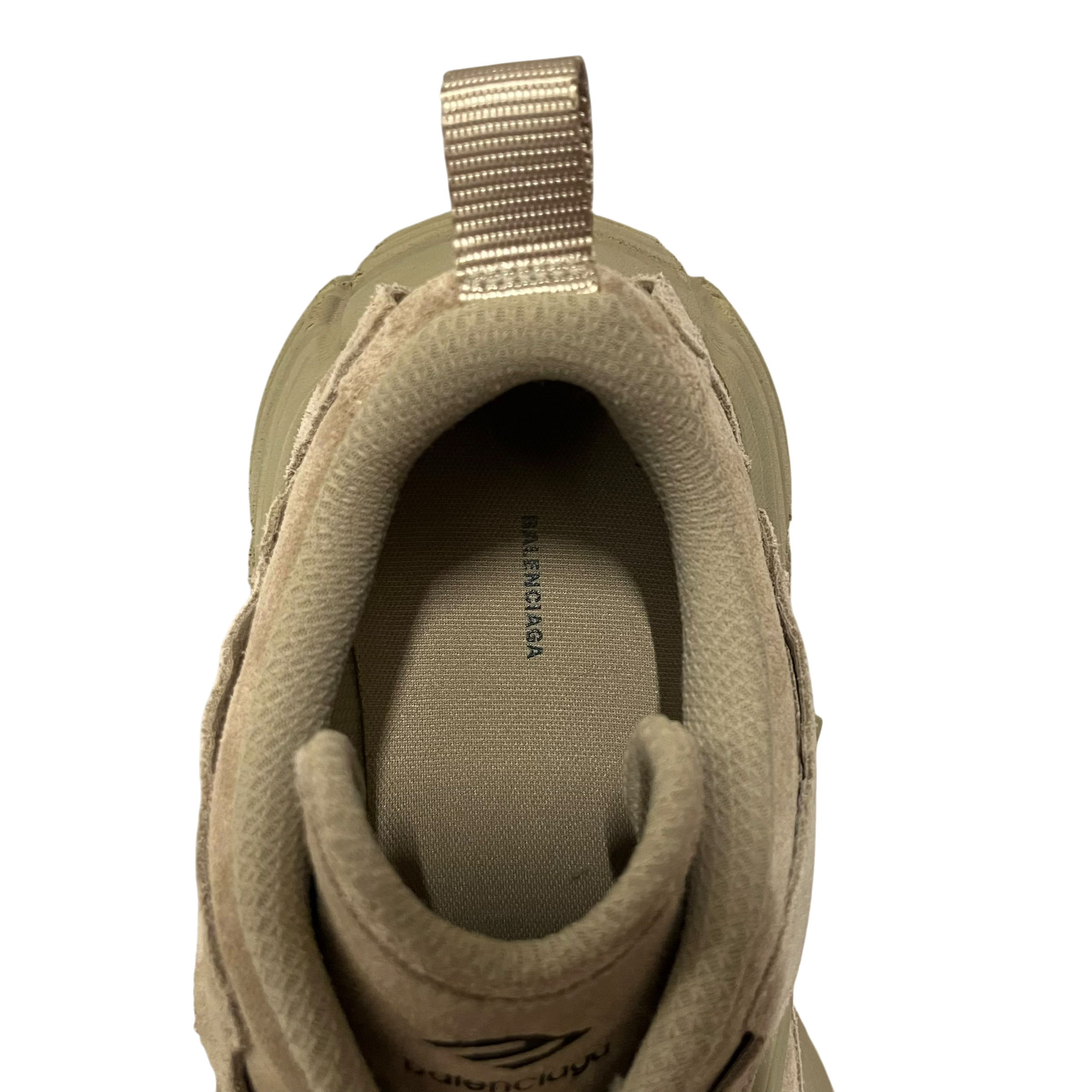 BALENCIAGA/Low-Sneakers/US 11/Suede/BEG/MONDAY FULL BEIGE view 5