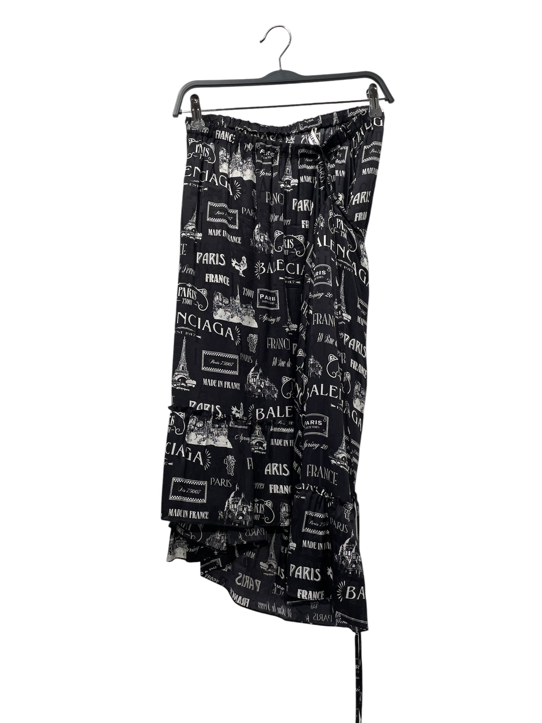 BALENCIAGA/Skirt/38/All Over Print/BLK/PARISIAN PRINT view 2