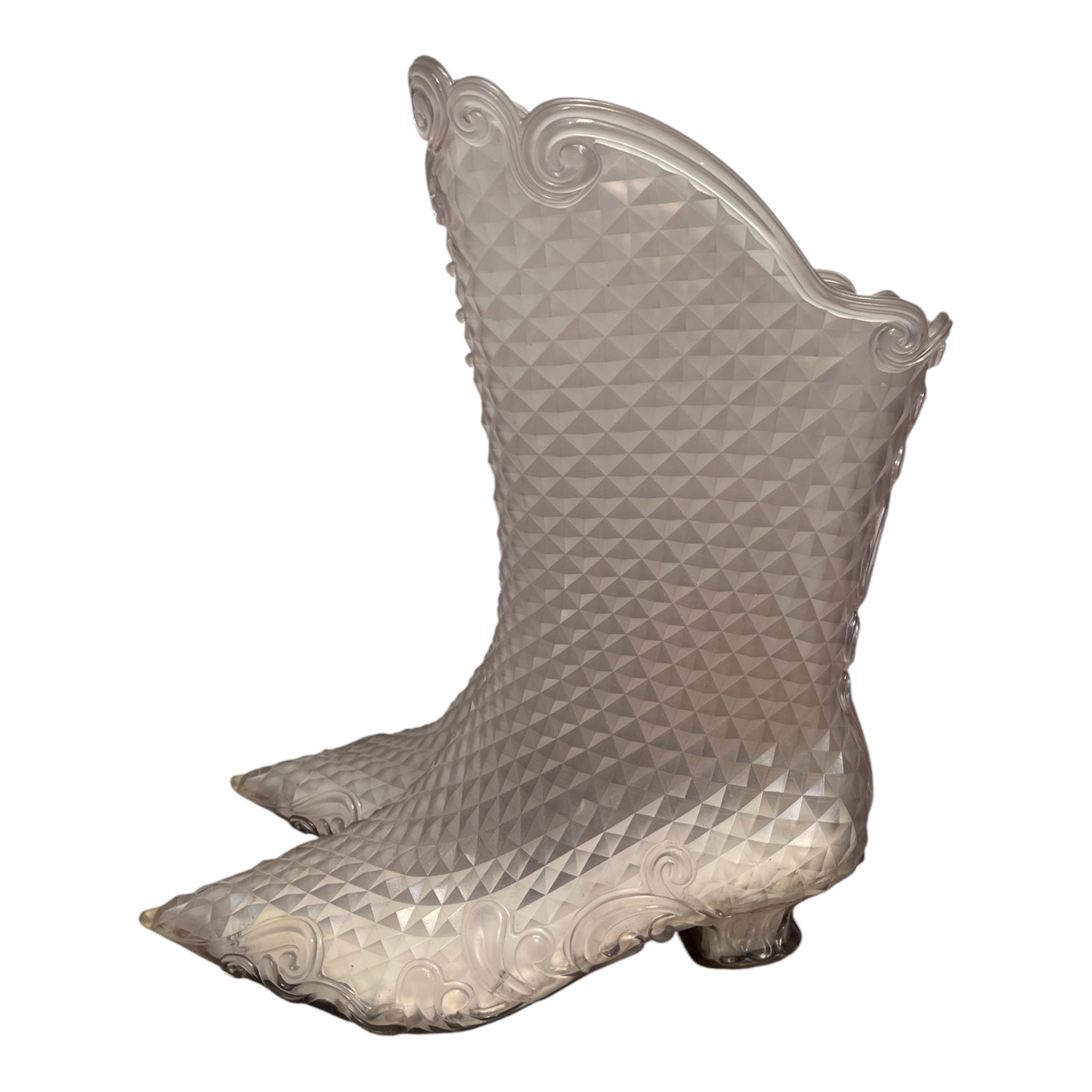melissa/Y/PROJECT/Western Boots/US 10/CLR/COURT JELLY POINTED TOE view 5
