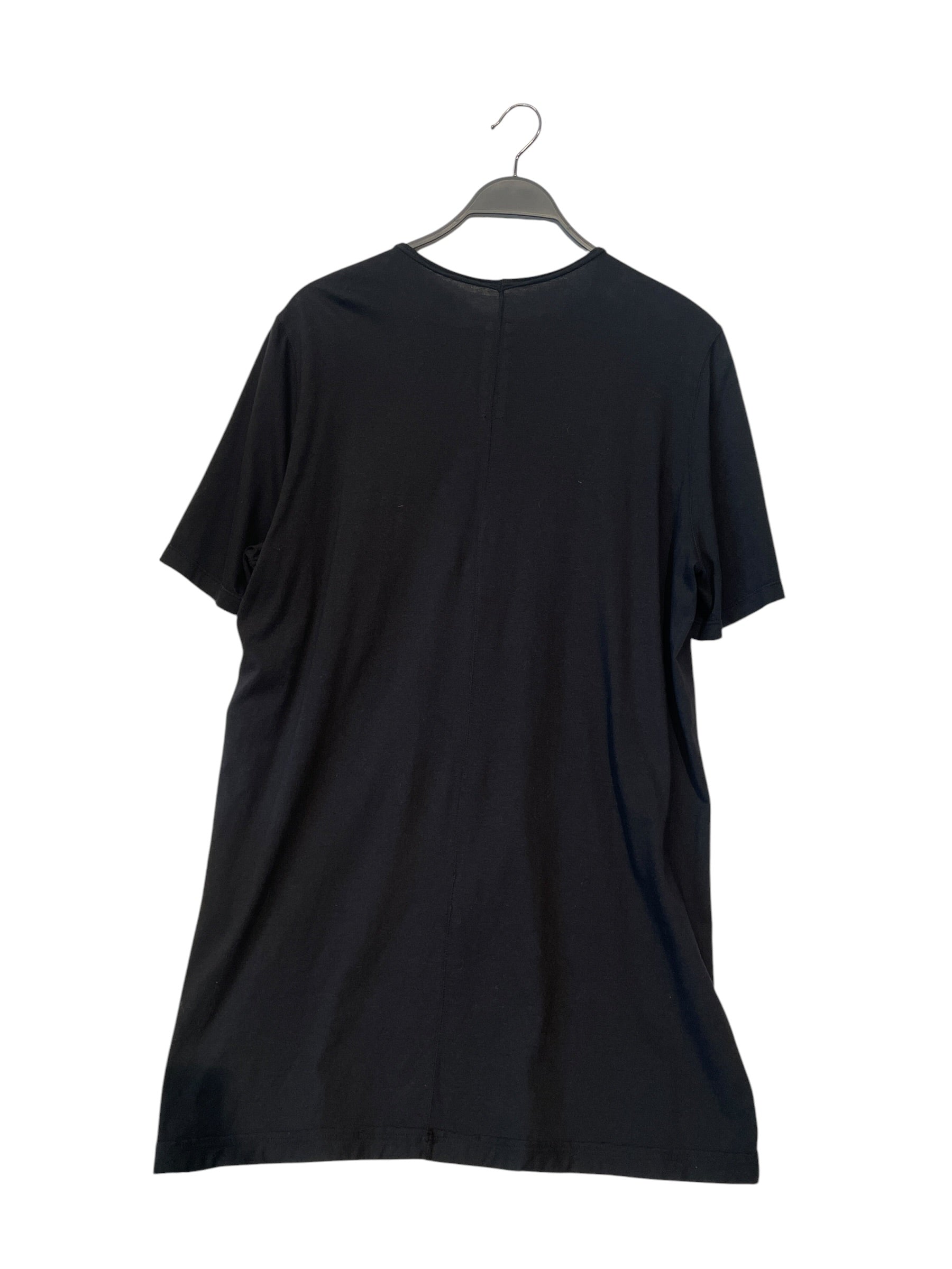 RICK OWENS DRKSHDW/T-Shirt/L/Cotton/BLK/GRAPHIC TSHIRT W/ RIBBON view 2