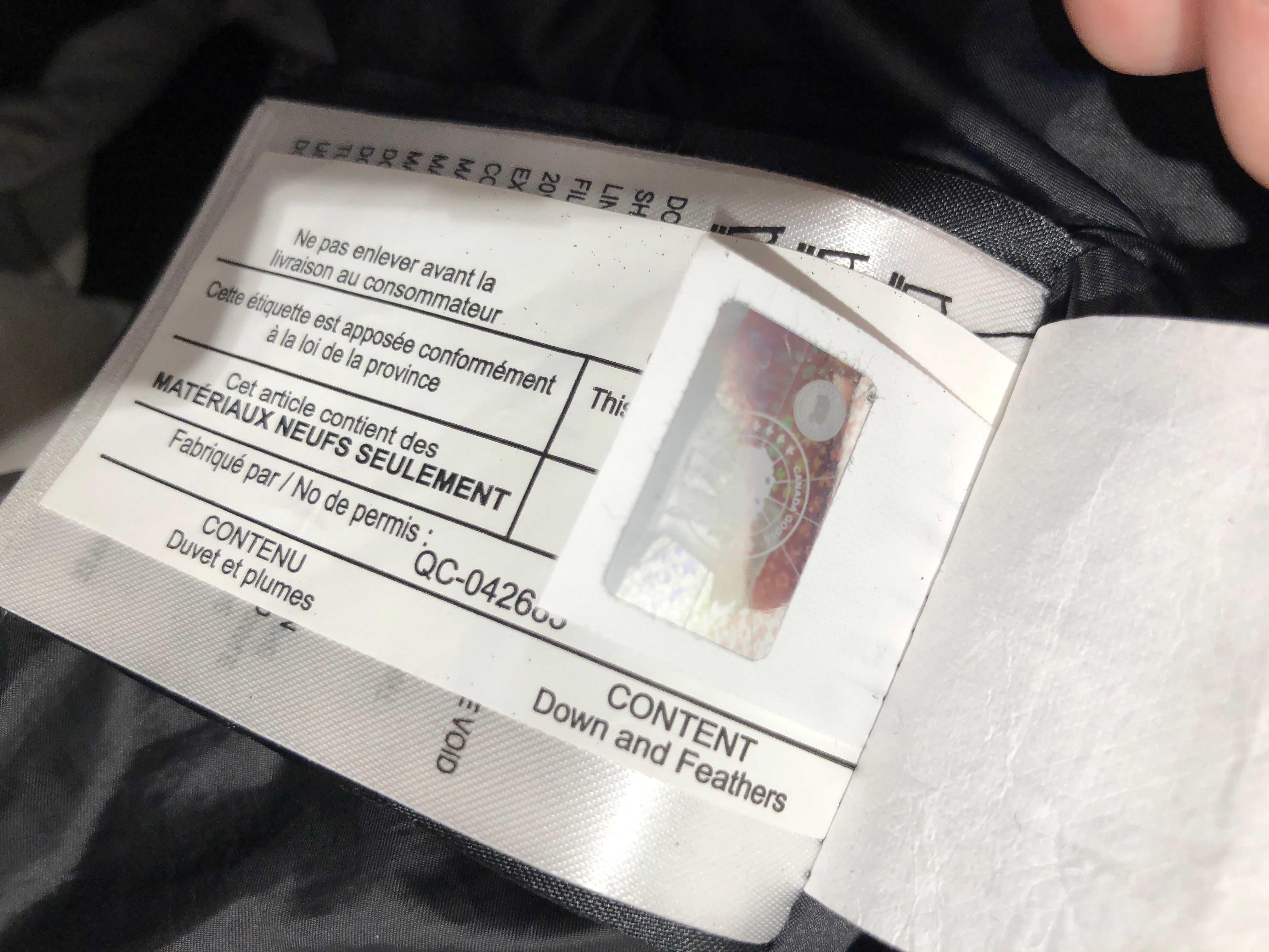 CANADA GOOSE/Coat/S/Polyester/SLV/Single Breasted/Canada Goose Ellison Jacket view 5