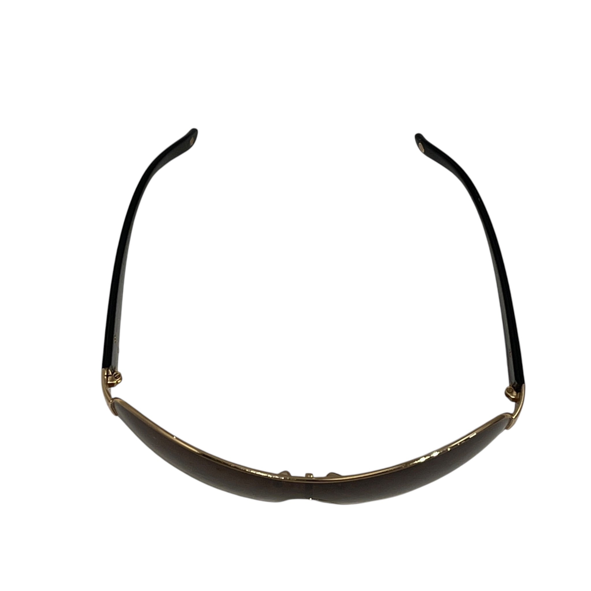 VERSACE/Sunglasses/Metal/GLD/L's/BROWN GRADIENT/SHIELD view 6