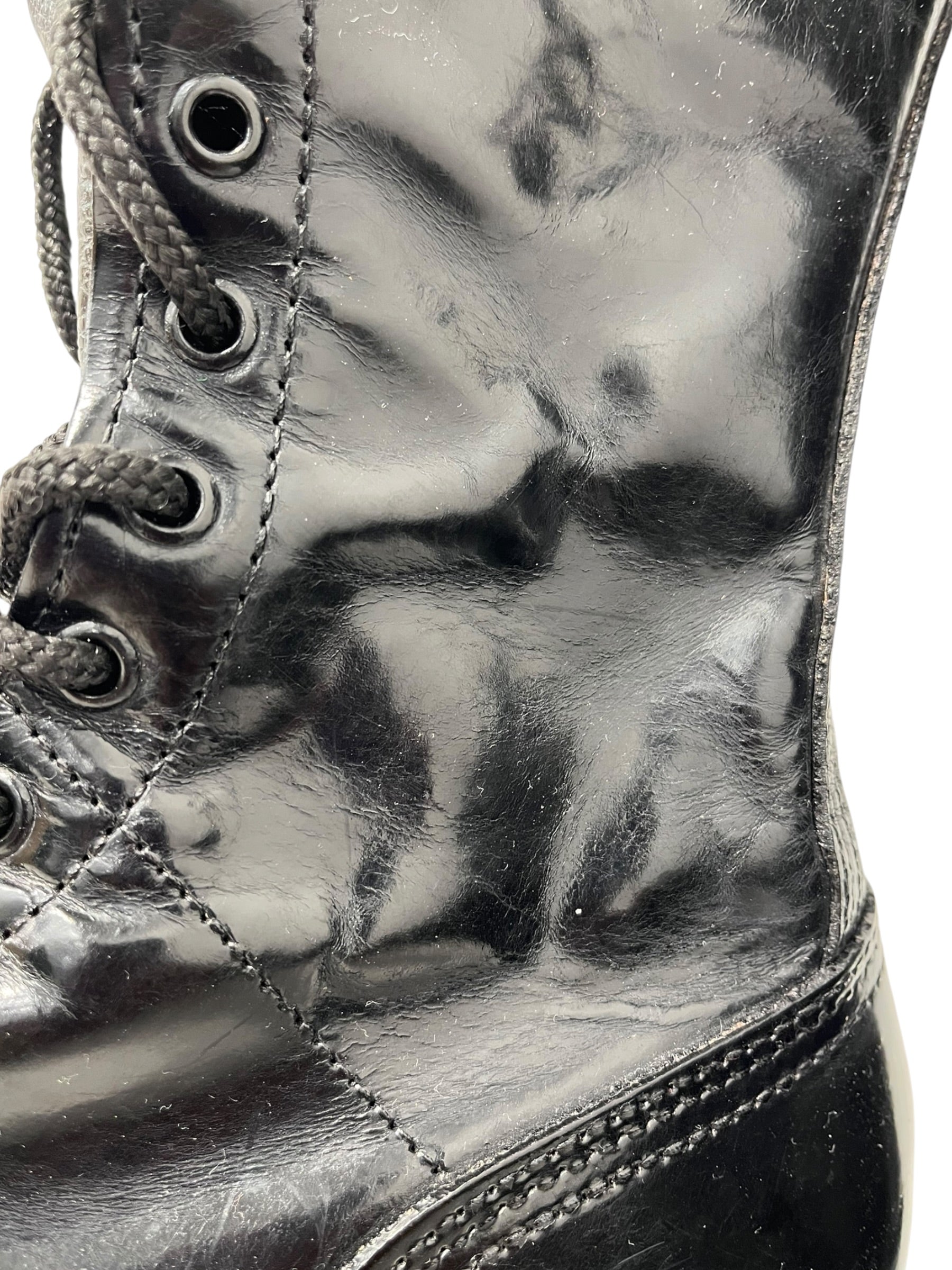 Vintage/Lace Up Boots/US 9.5/Leather/BLK/CORCORAN BRAND OF QUALITY view 5