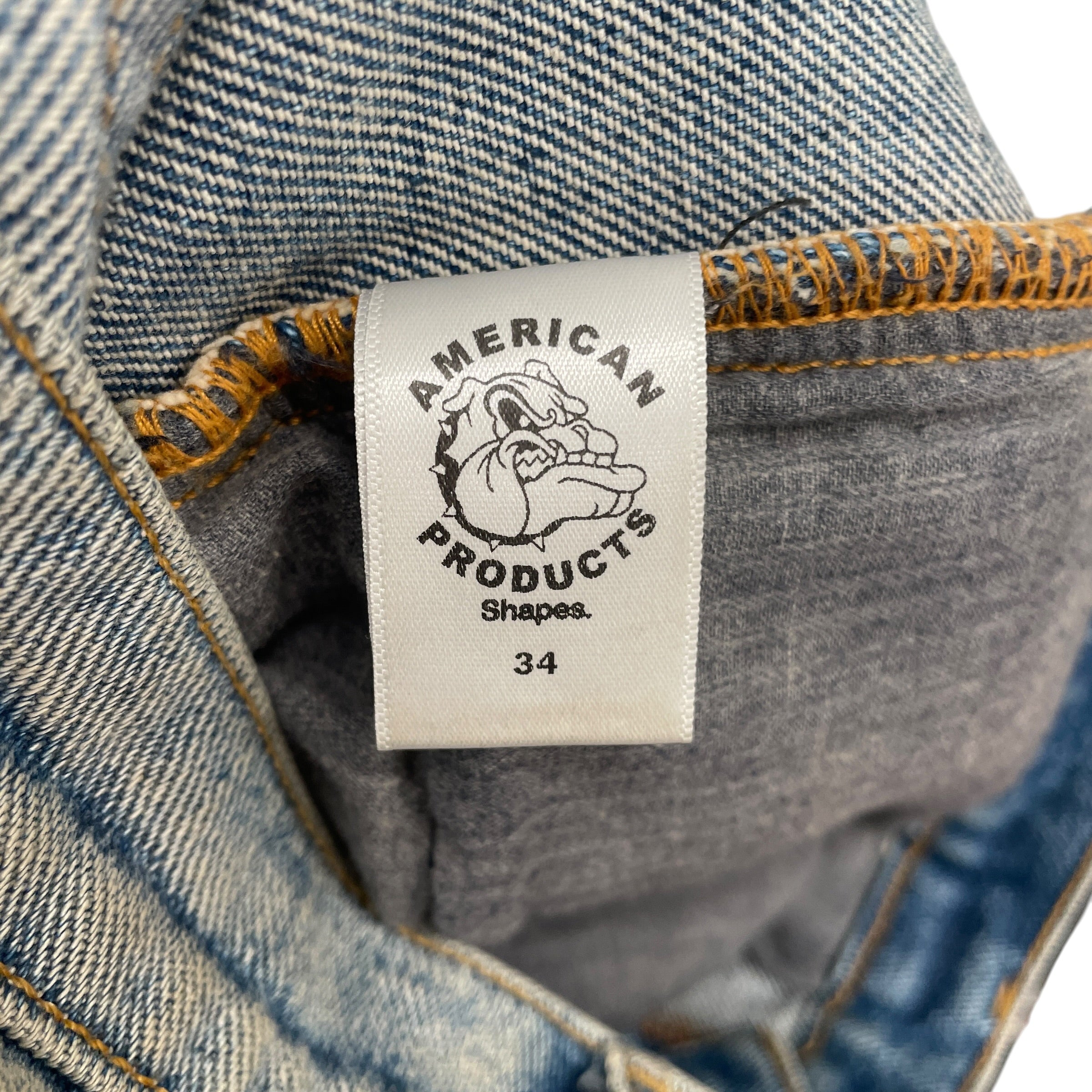 SHAPES/Straight Pants/34/Denim/BLU/WIDE LEG view 4