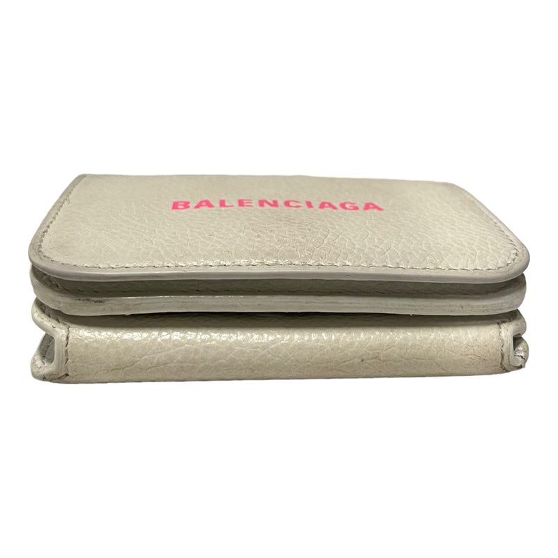 BALENCIAGA/Trifold Wallet/Leather/CRM/