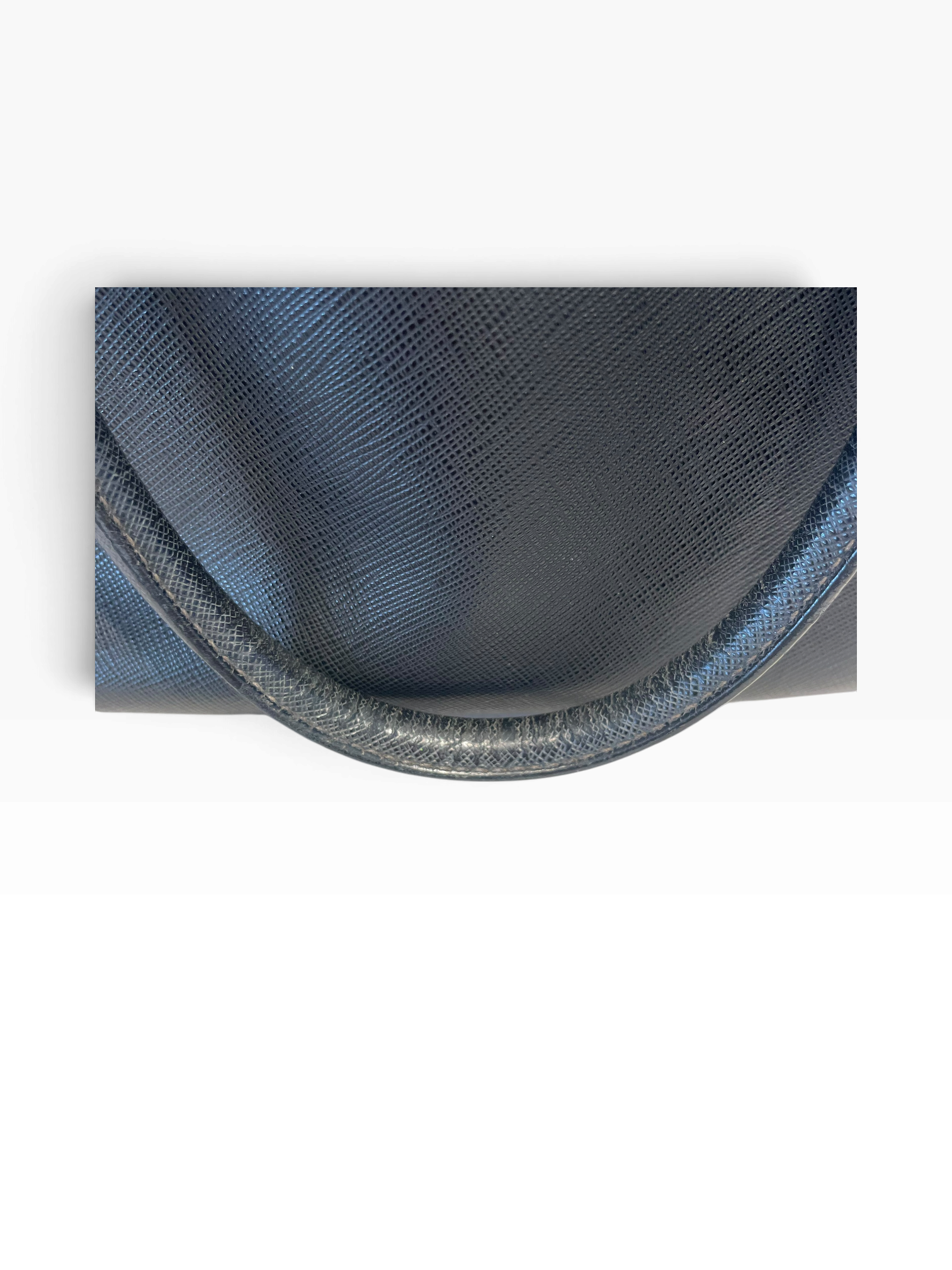 PRADA/Hand Bag/Leather/BLK/Galleria Saffiano view 15