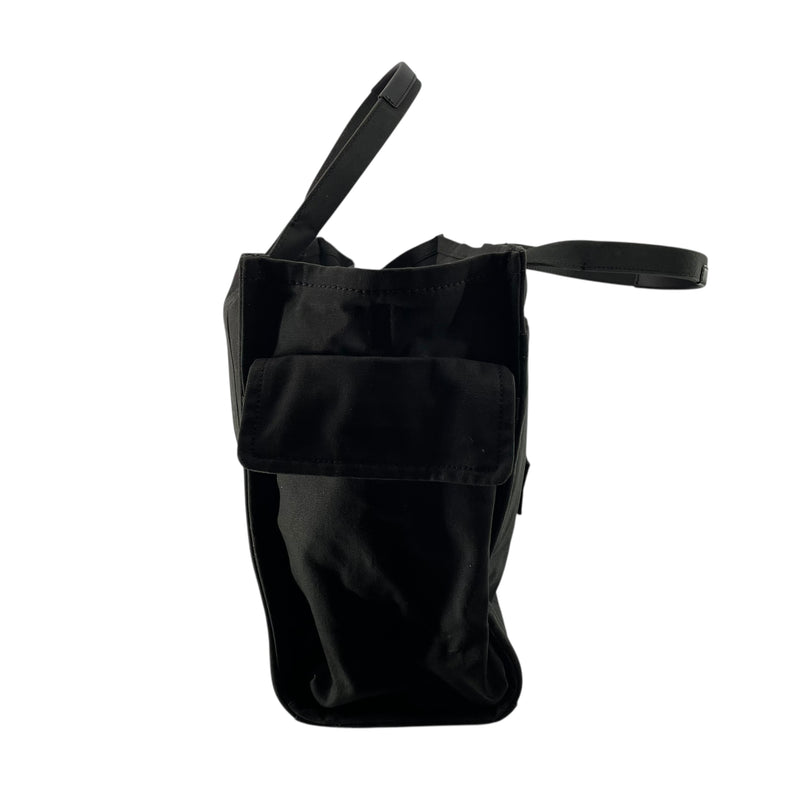 MARC JACOBS/Tote Bag/Cotton/BLK/THE TRABEL BAG