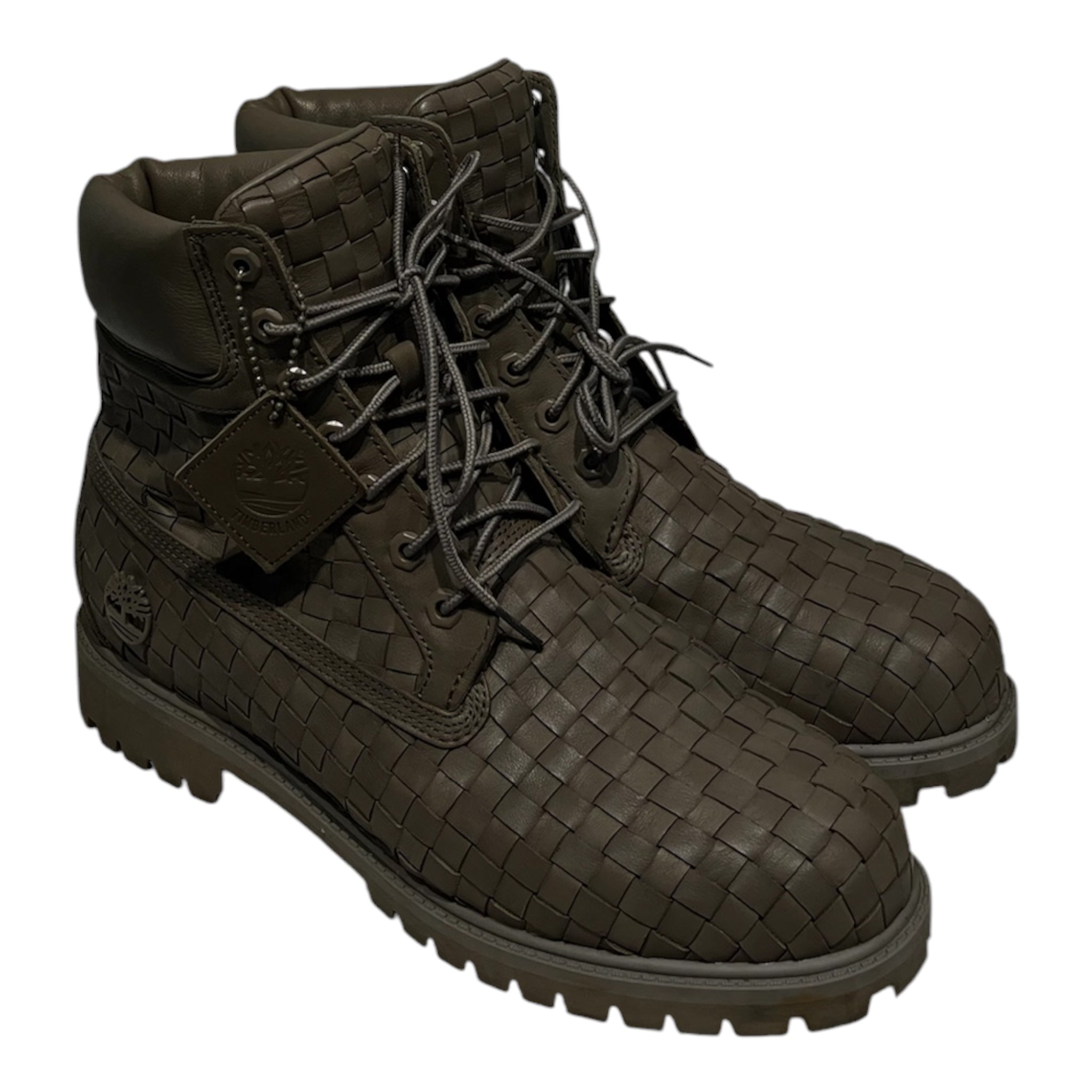 Timberland/Lace Up Boots/US 11.5/Leather/BRW/woven view 1