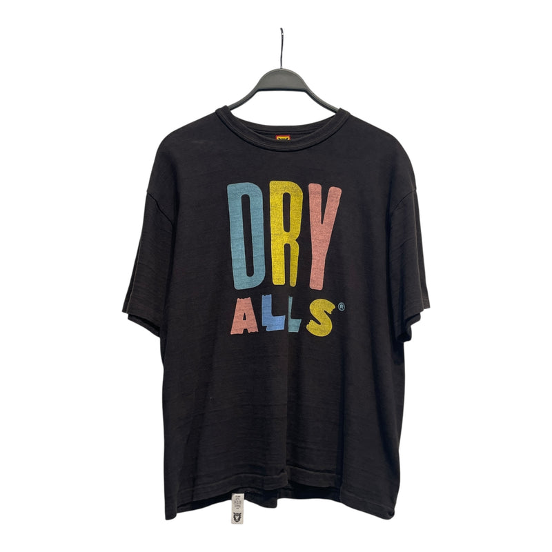 HUMAN MADE/T-Shirt/XXL/Cotton/GRY/Graphic/multi dry all