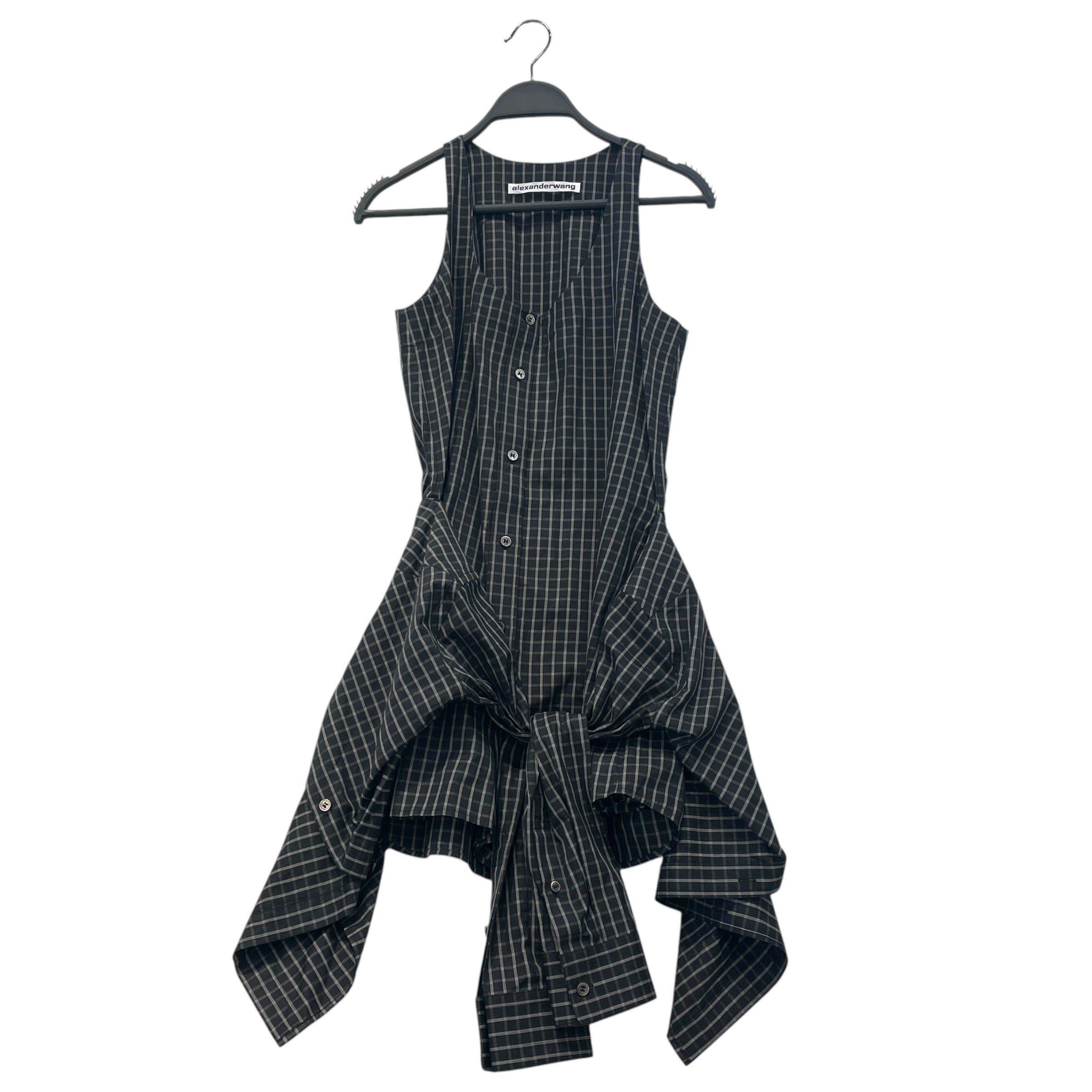 Alexander Wang/SL Blouse/M/Plaid/BLK/ view 1