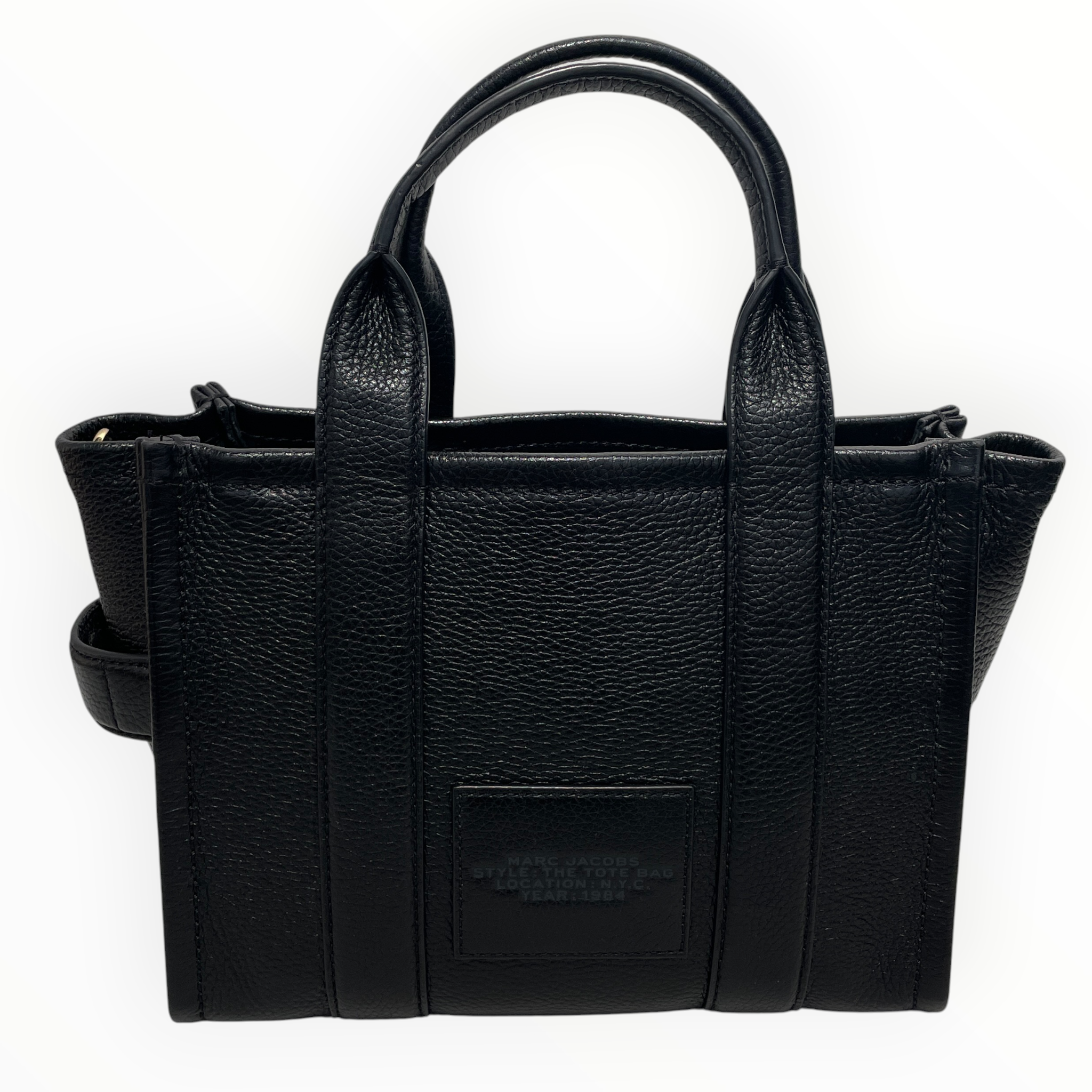 MARC JACOBS/Tote Bag/Leather/BLK/ view 2