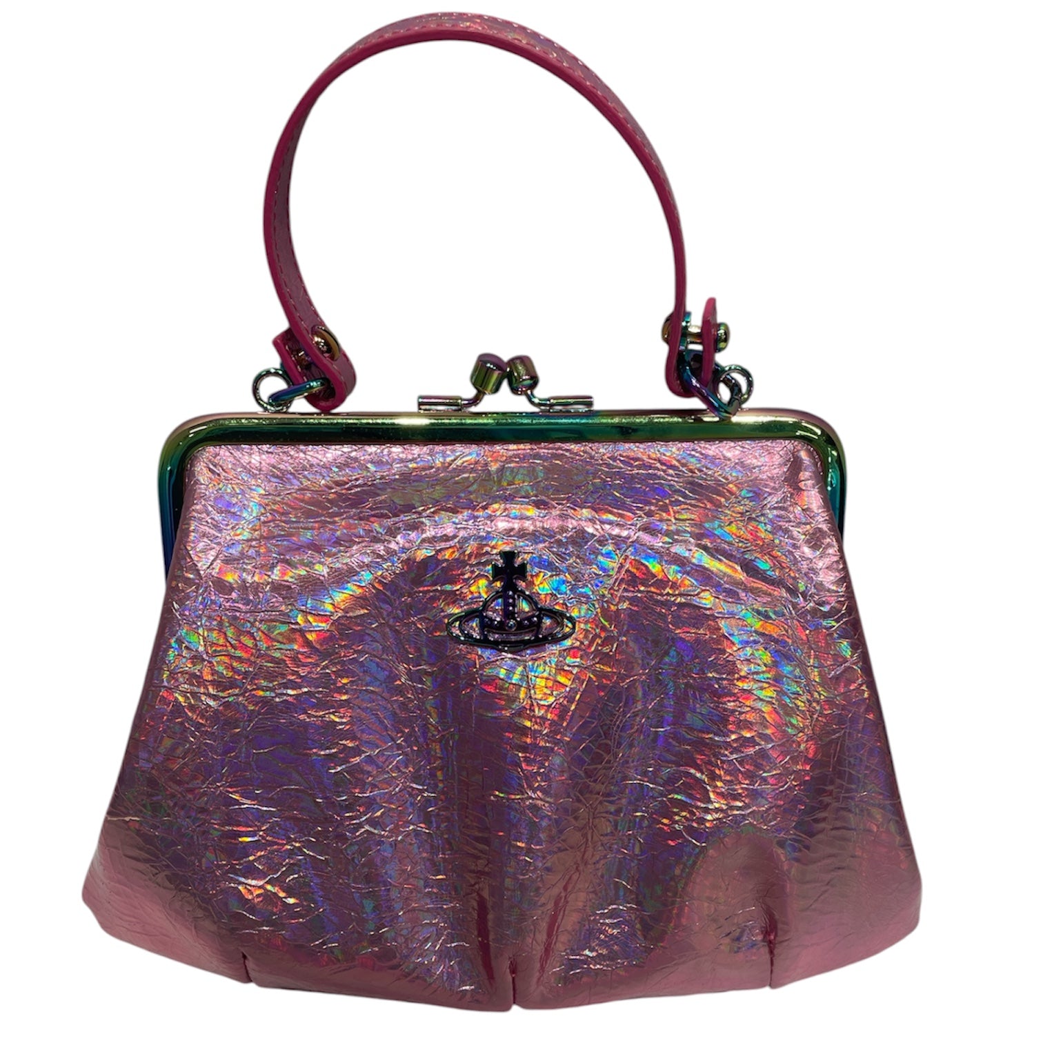 Vivienne Westwood/Hand Bag/Iridescent/Faux Leather/PNK/GRANNY VEGAN view 1