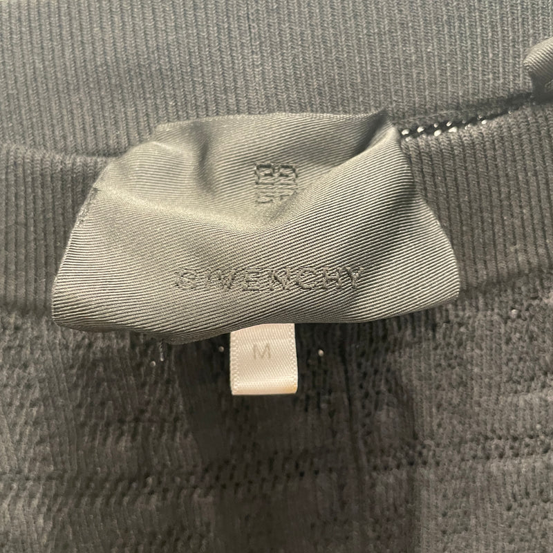 GIVENCHY/Bottoms/M/Monogram/BLK/MESH VICOSE JOGGERS