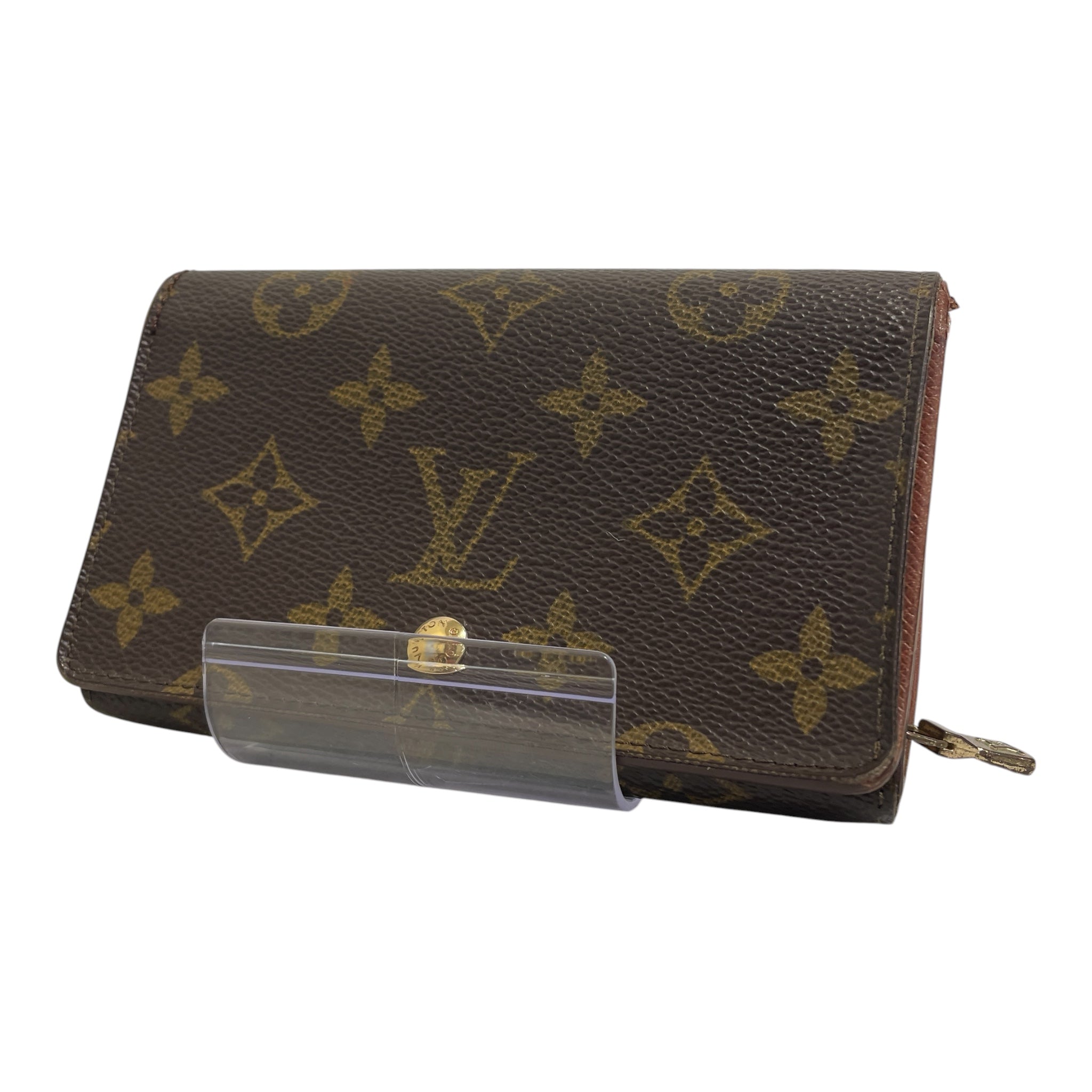 LOUIS VUITTON/Long Wallet/Brown/Monogram/PORTE MONNAIE BILLETS TRESOR_MONOGRAM CANVAS/M61730 view 1