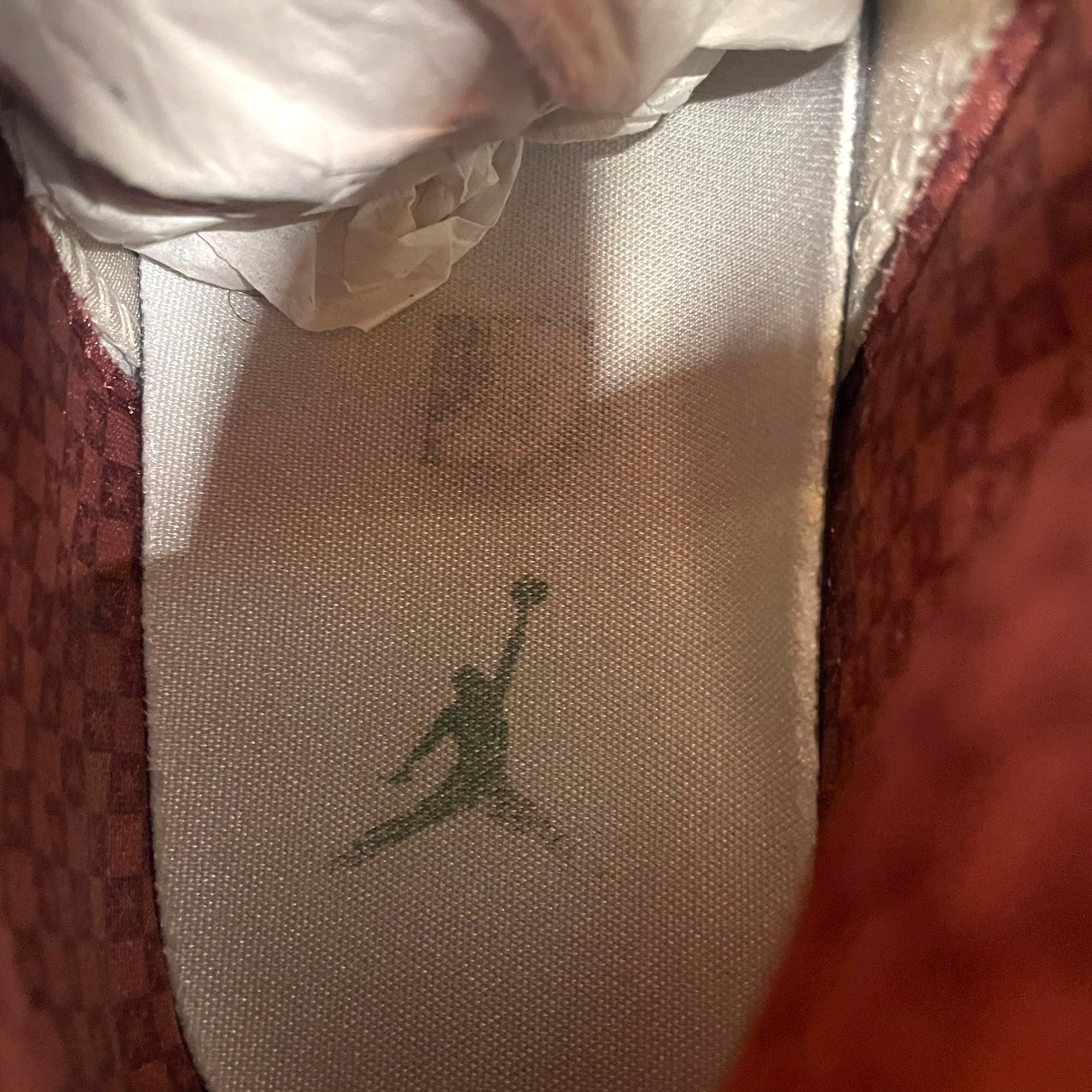 JORDAN BRAND/Hi-Sneakers/US 12/Leather/WHT/V 5 Retro El Grito view 5