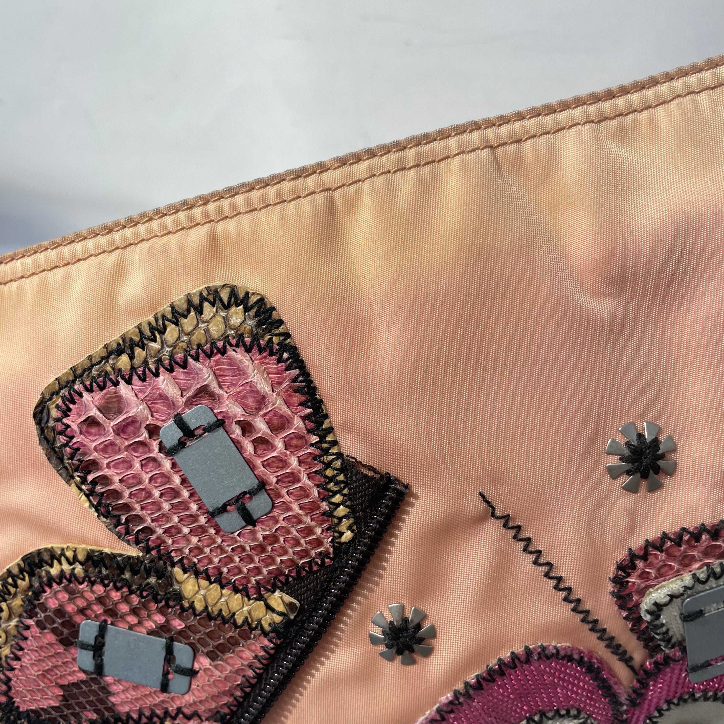 PRADA/Bag/Floral Pattern/Nylon/PNK/TESSUTO FLOWERS view 8