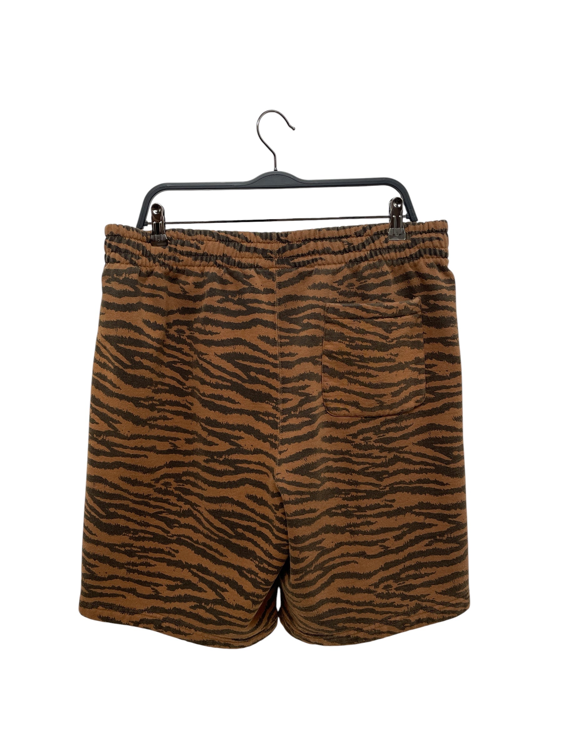 Supreme/Shorts/L/Cotton/BRW/Animal Pattern/BLK TIGER PRINT/BLK LOGO BOX view 3