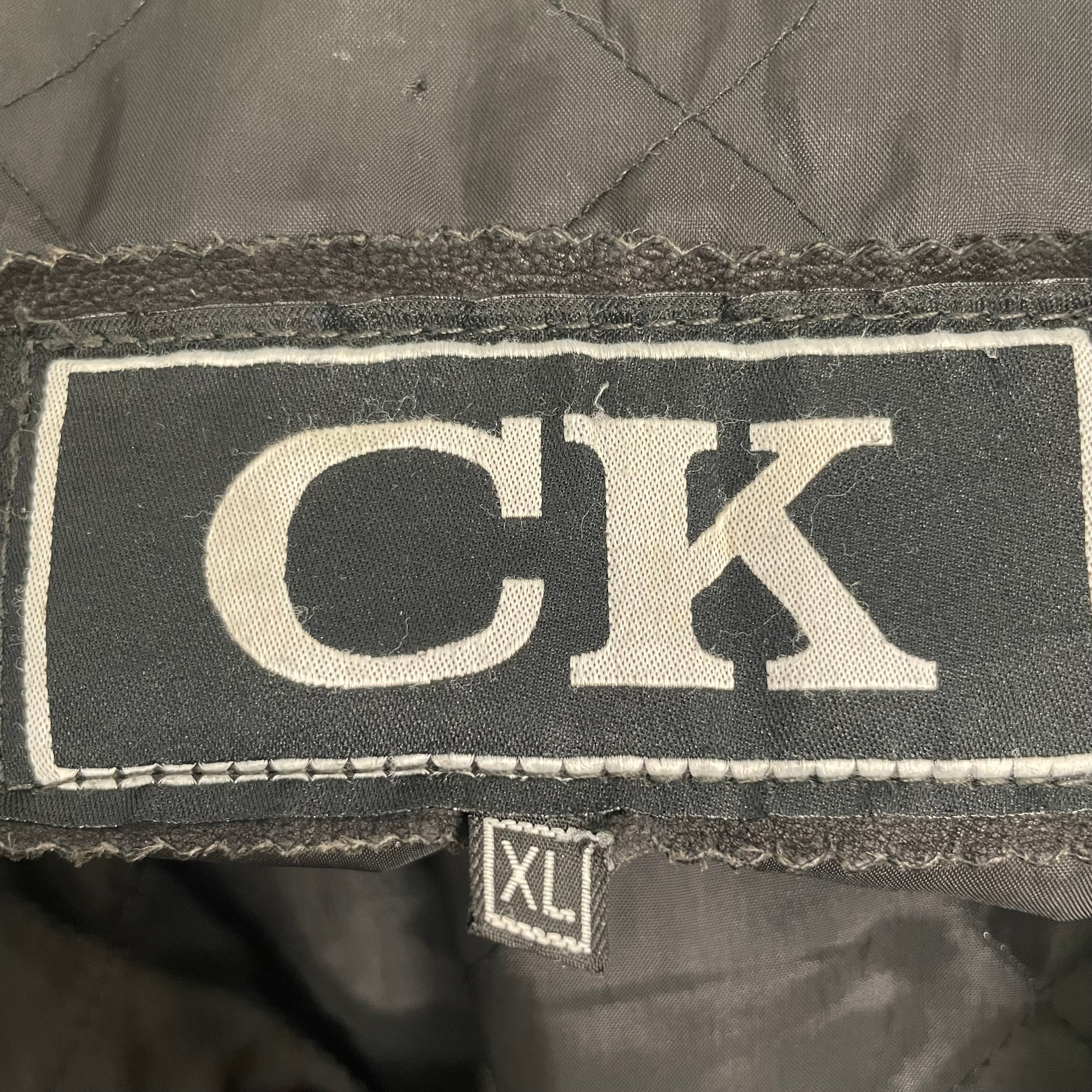 Vintage/Riders Jkt (S)/XXL/Leather/BLK/deerskin leather CK view 4