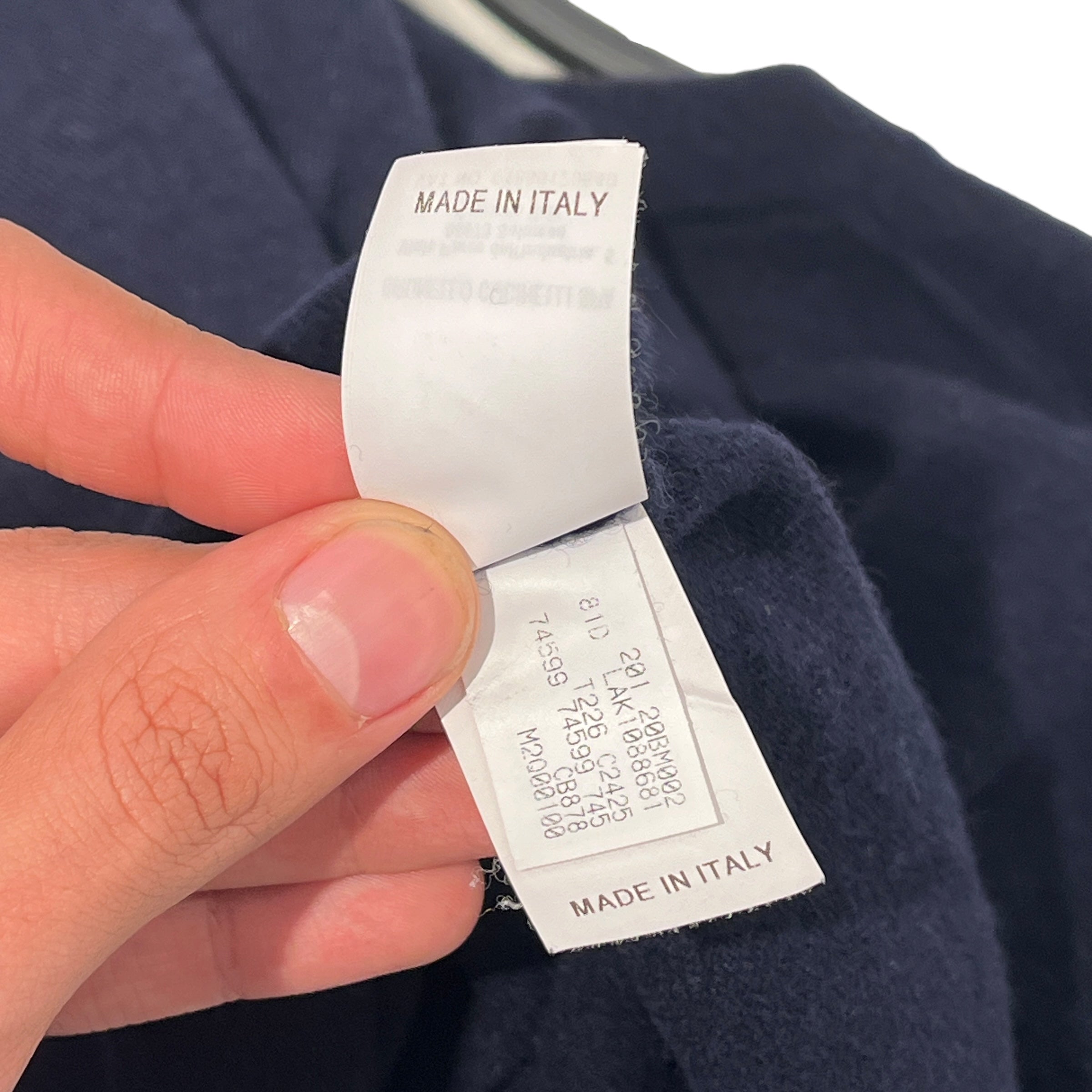 BRUNELLO CUCINELLI/Sweatshirt/XXL/Cashmere/NVY/Pullover/Navy Cashmere Sweatshirt view 7