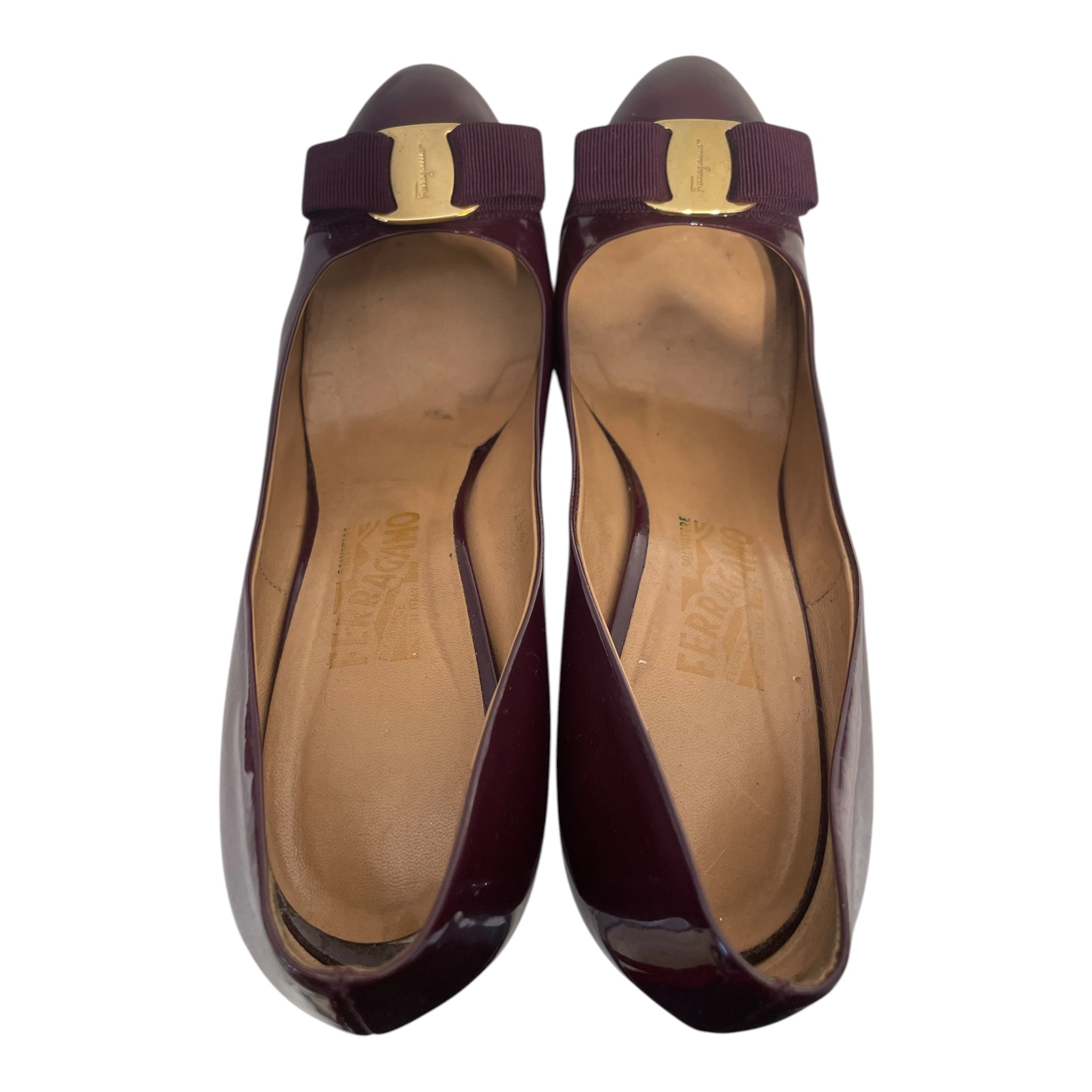 Salvatore Ferragamo/Heels/EU 40/Leather/PPL/patent heel view 3