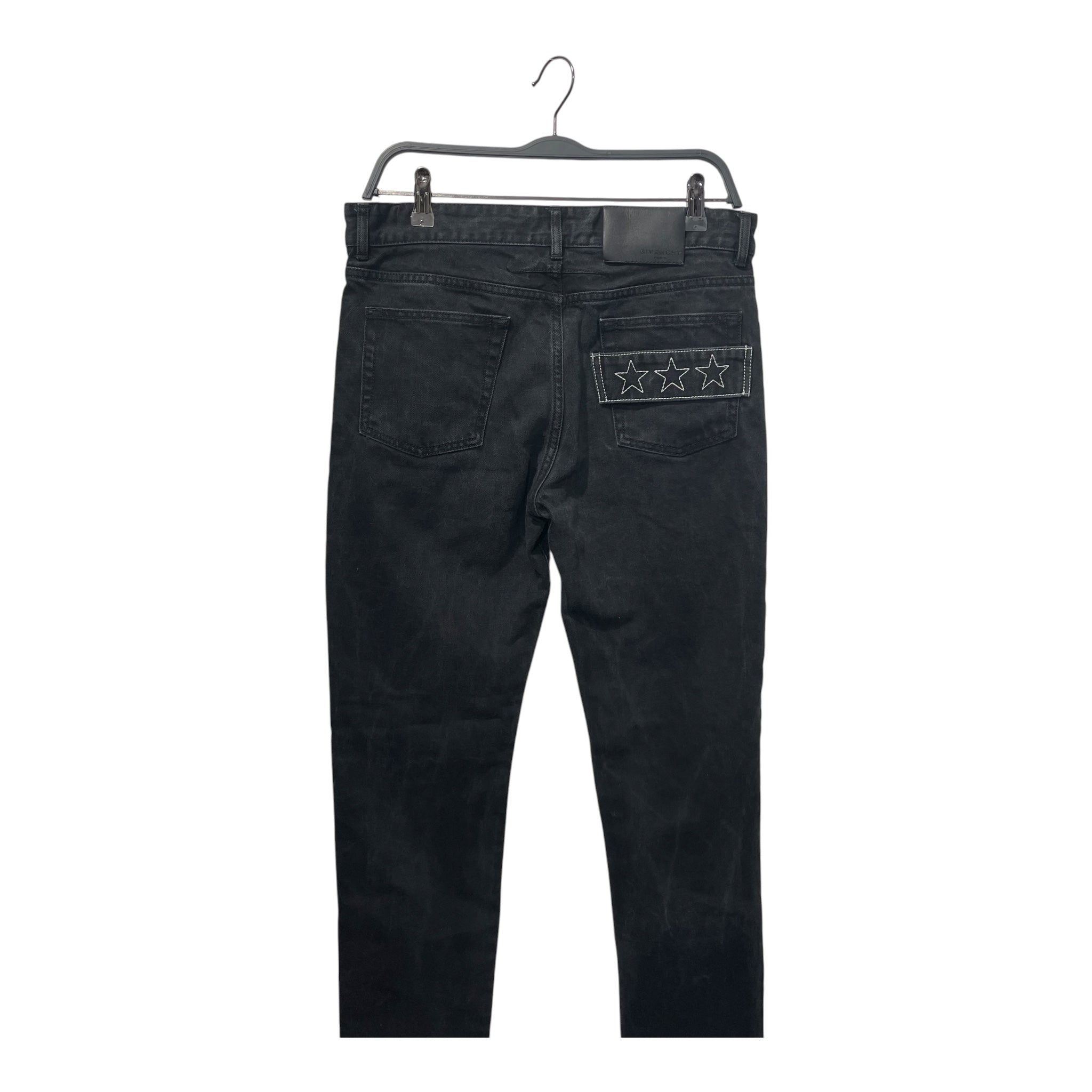 GIVENCHY/Bottoms/31/Cotton/BLK/STAR POCKET view 2