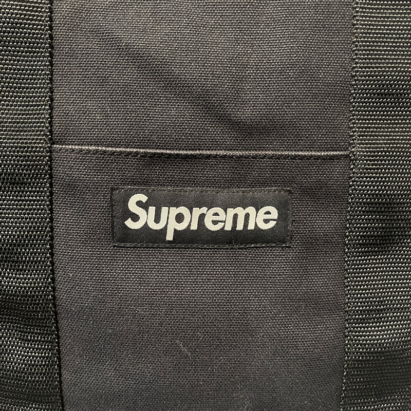 Supreme/Tote Bag/Cotton/BLK/