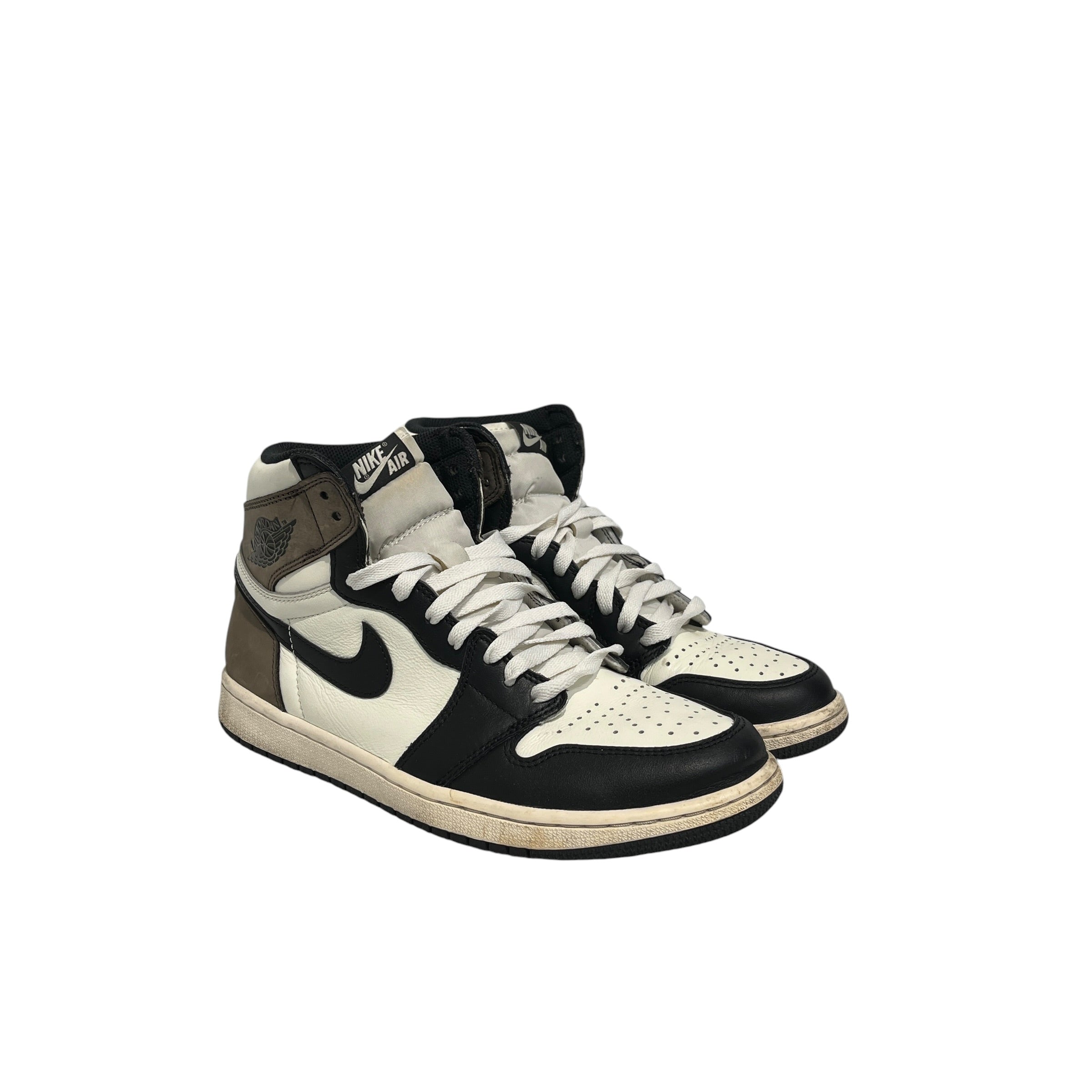 NIKE/Hi-Sneakers/US 9.5/Border/Leather/BRW/Jordan 1 Mocha view 1