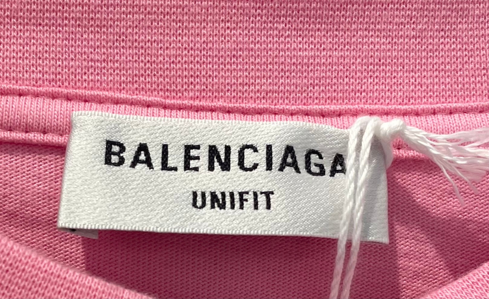 BALENCIAGA/T-Shirt/M/Cotton/PNK/BEBE RHINESTONE TEE view 3