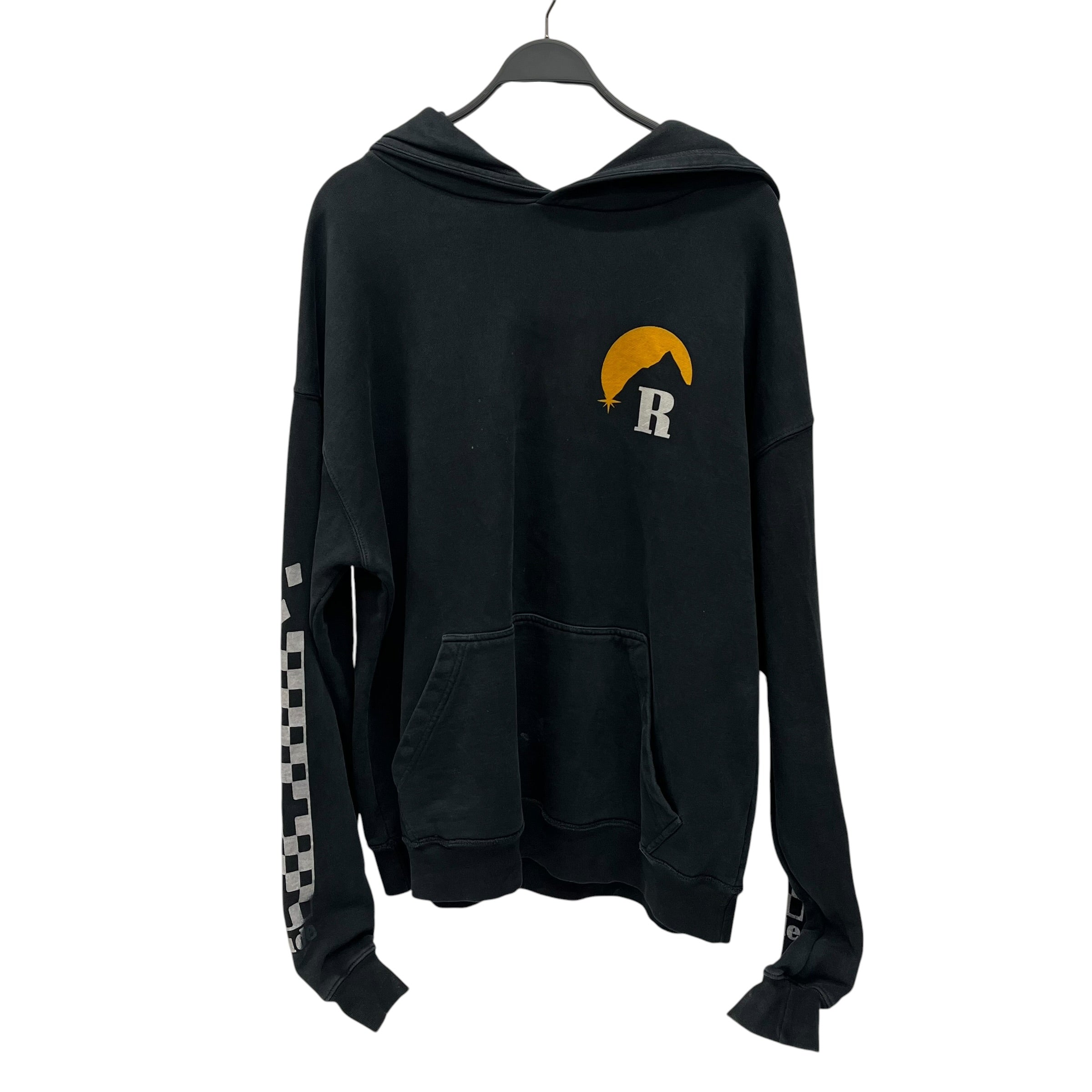RHUDE/Hoodie/L/Cotton/BLK/ view 1