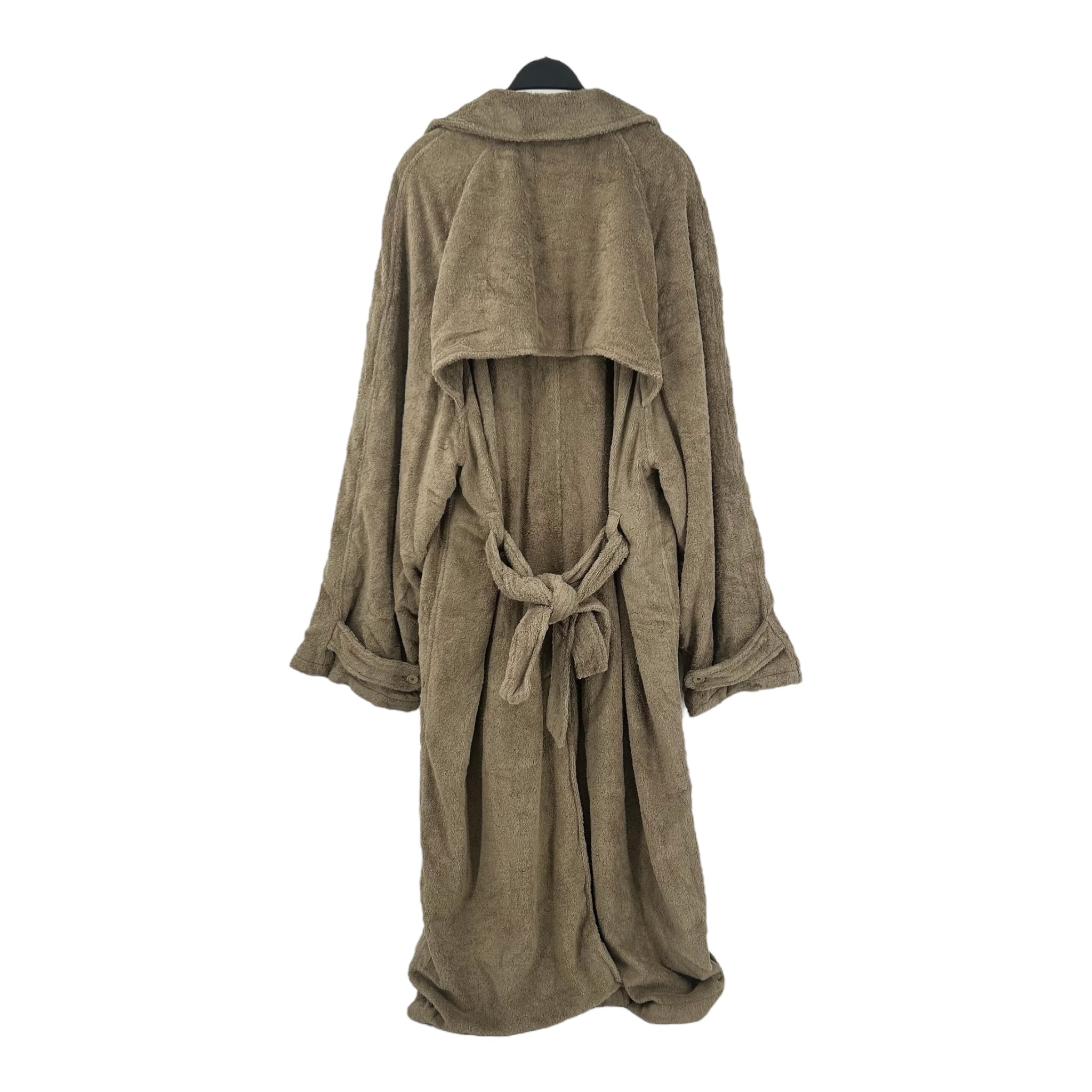 BALENCIAGA/Towel/Trench Coat/2/Cotton/BEG/ view 2