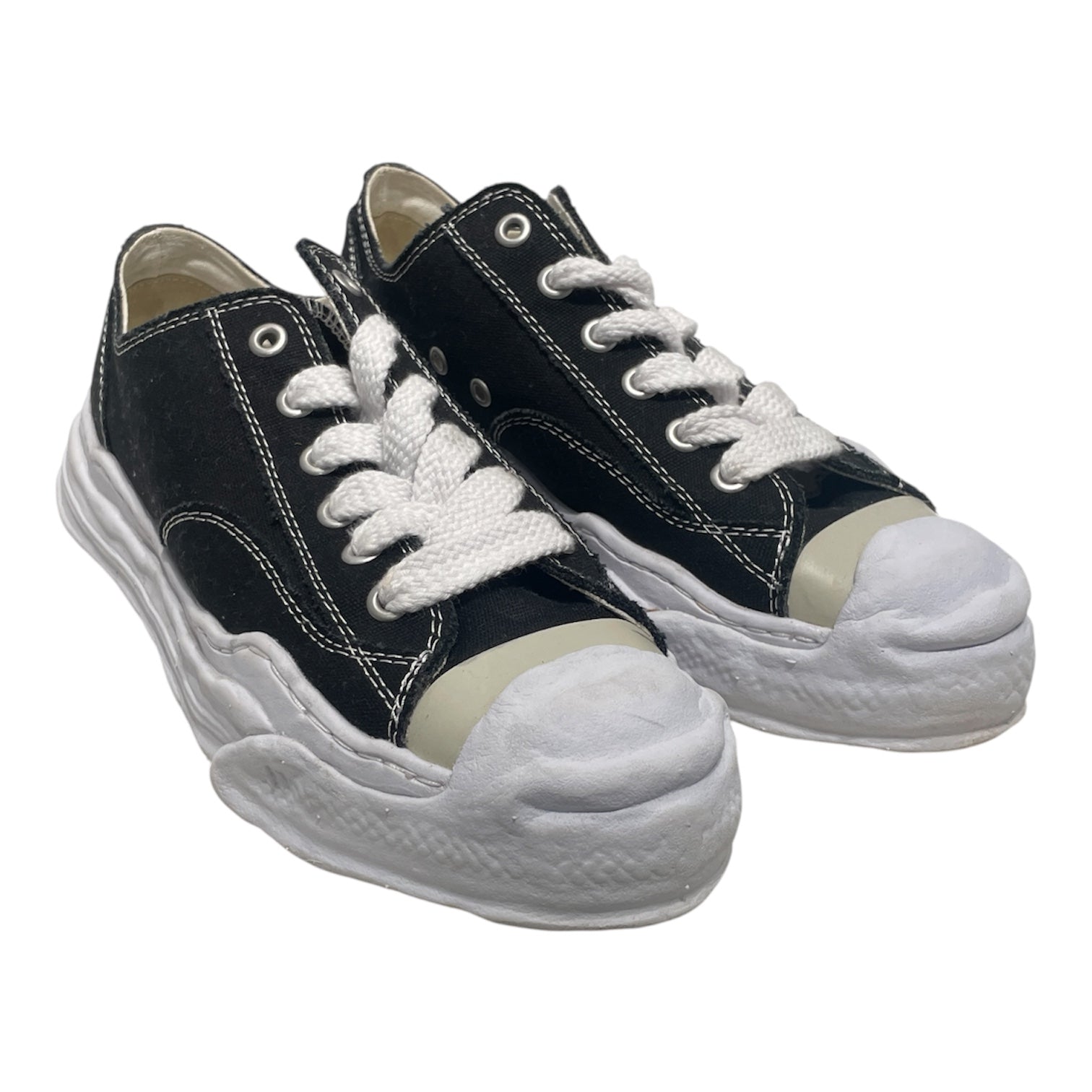 MIHARA YASUHIRO/Low-Sneakers/EU 44/Acrylic/BLK/ view 1