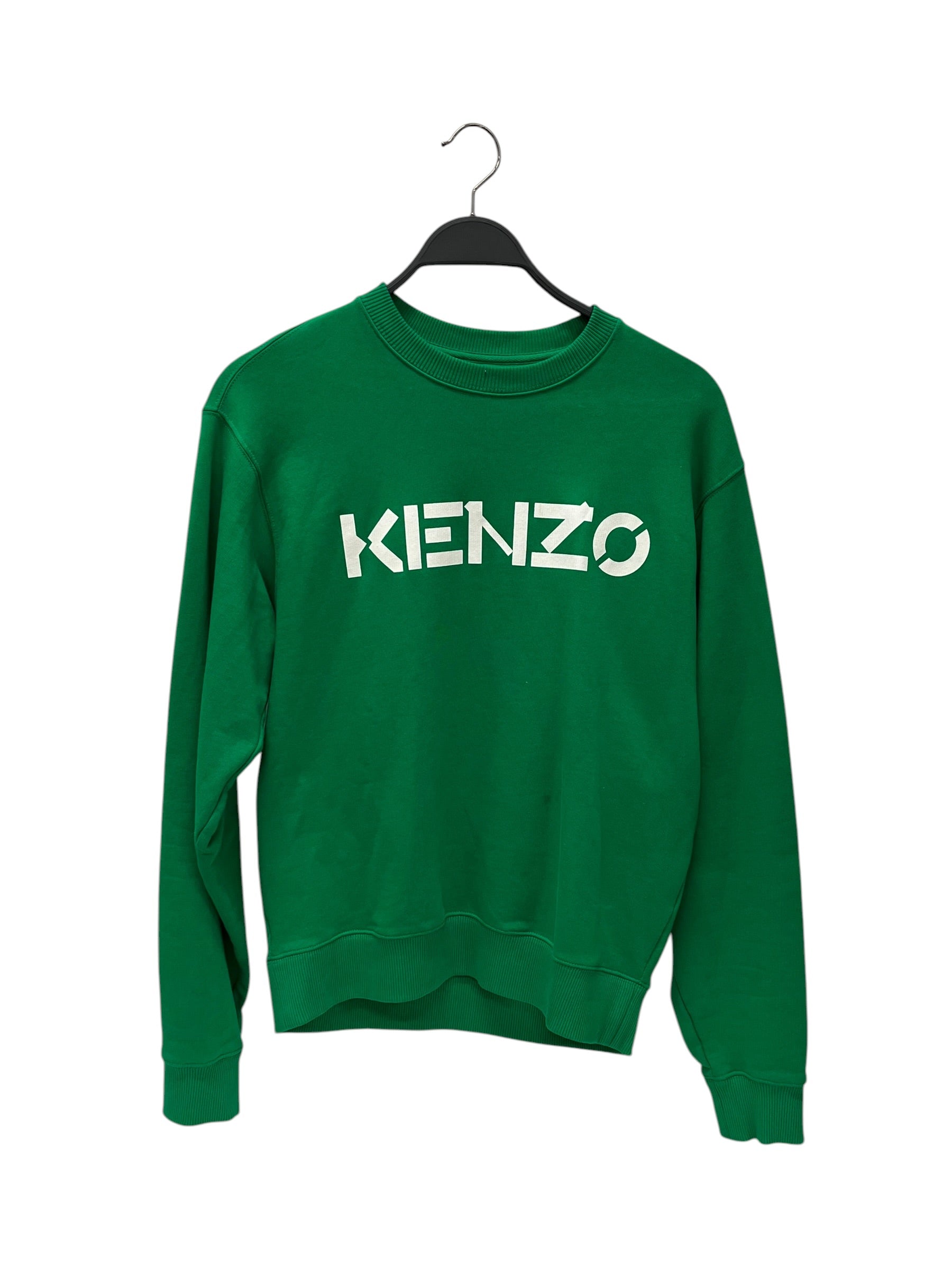 KENZO/Heavy Sweater/S/Cotton/GRN/LOGO SWEATER view 1