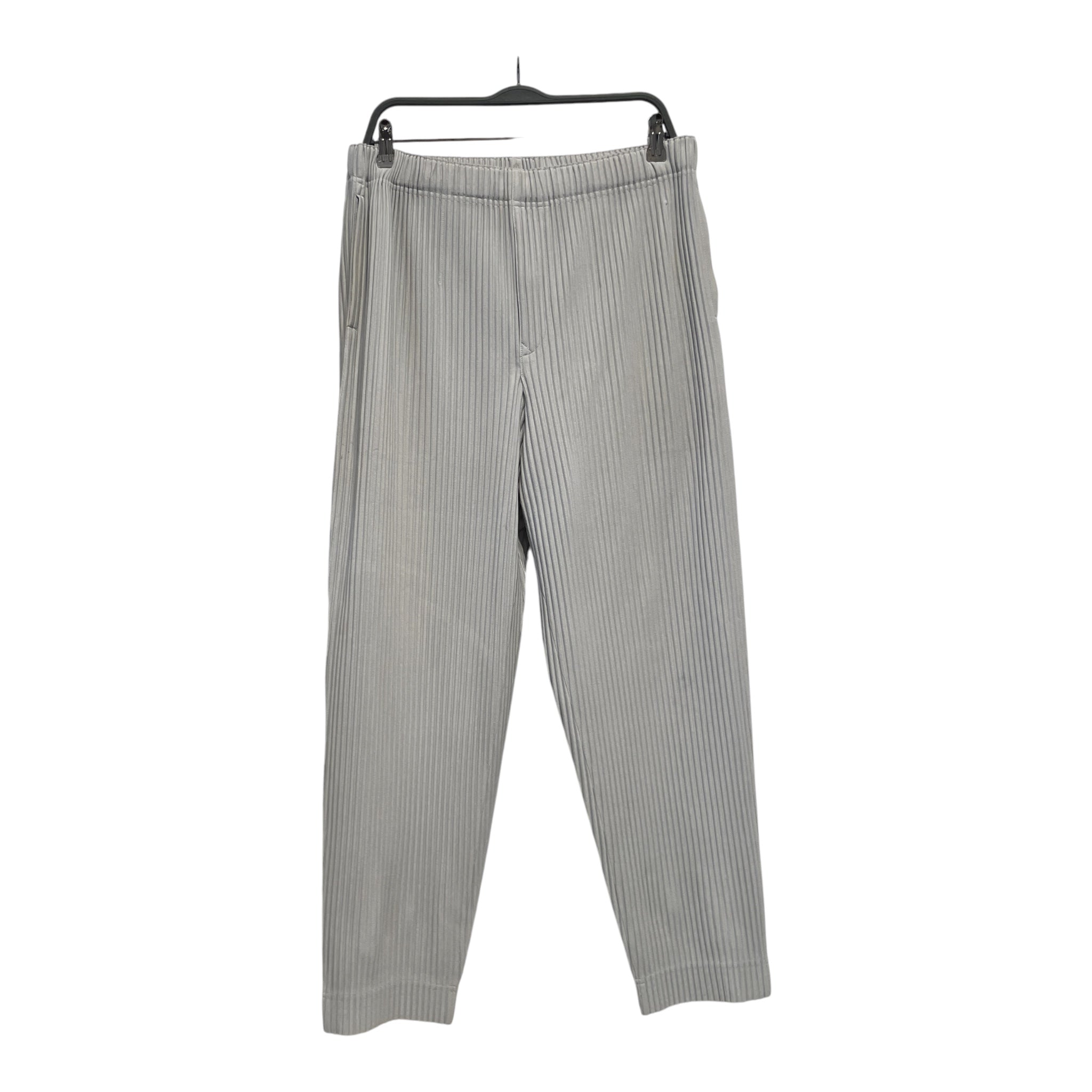 HOMME PLISSE ISSEY MIYAKE/Pants/3/Polyester/GRY/pleatsplease view 1