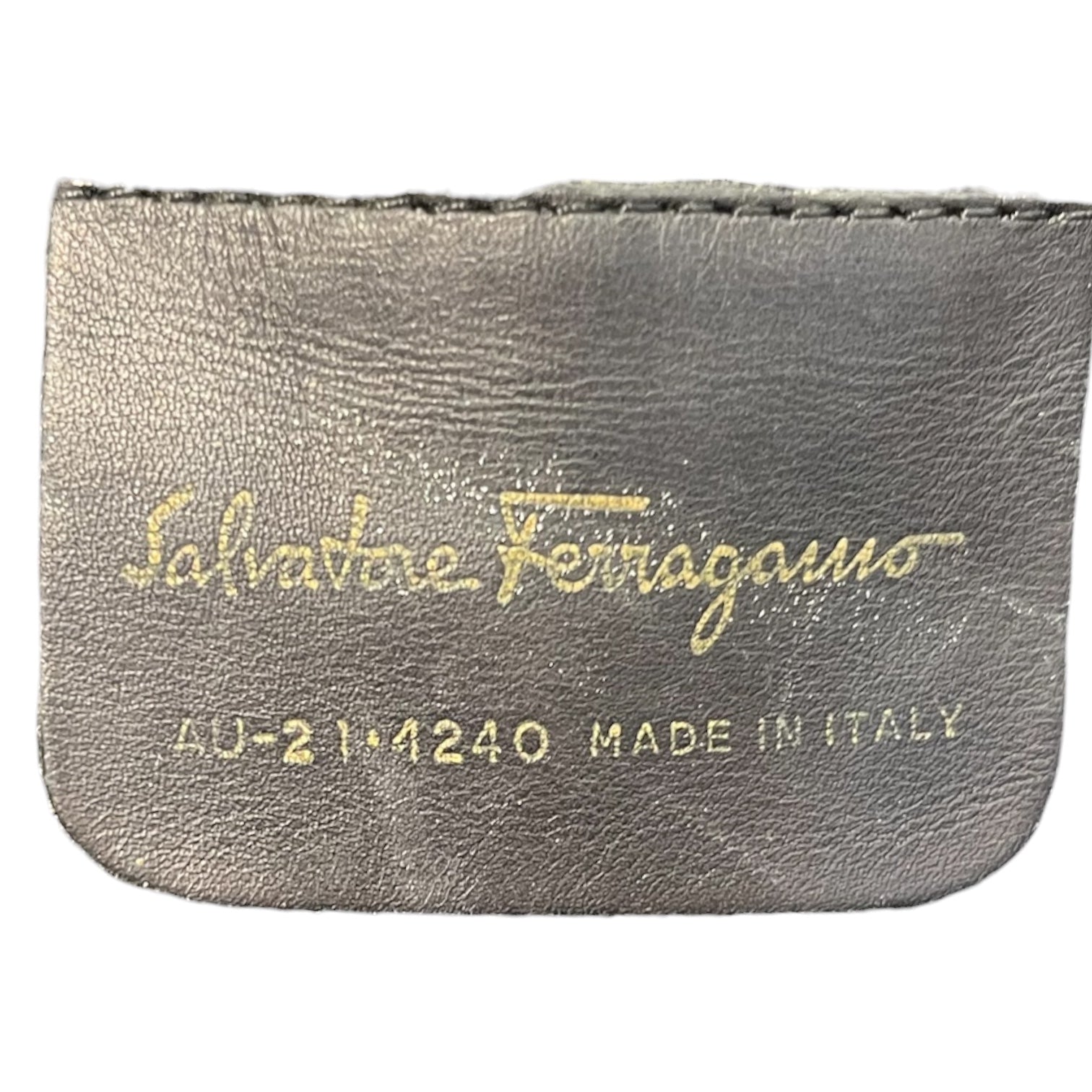 Salvatore Ferragamo/Tote Bag/Cotton/BRW/TIERED GROSGRAIN view 5