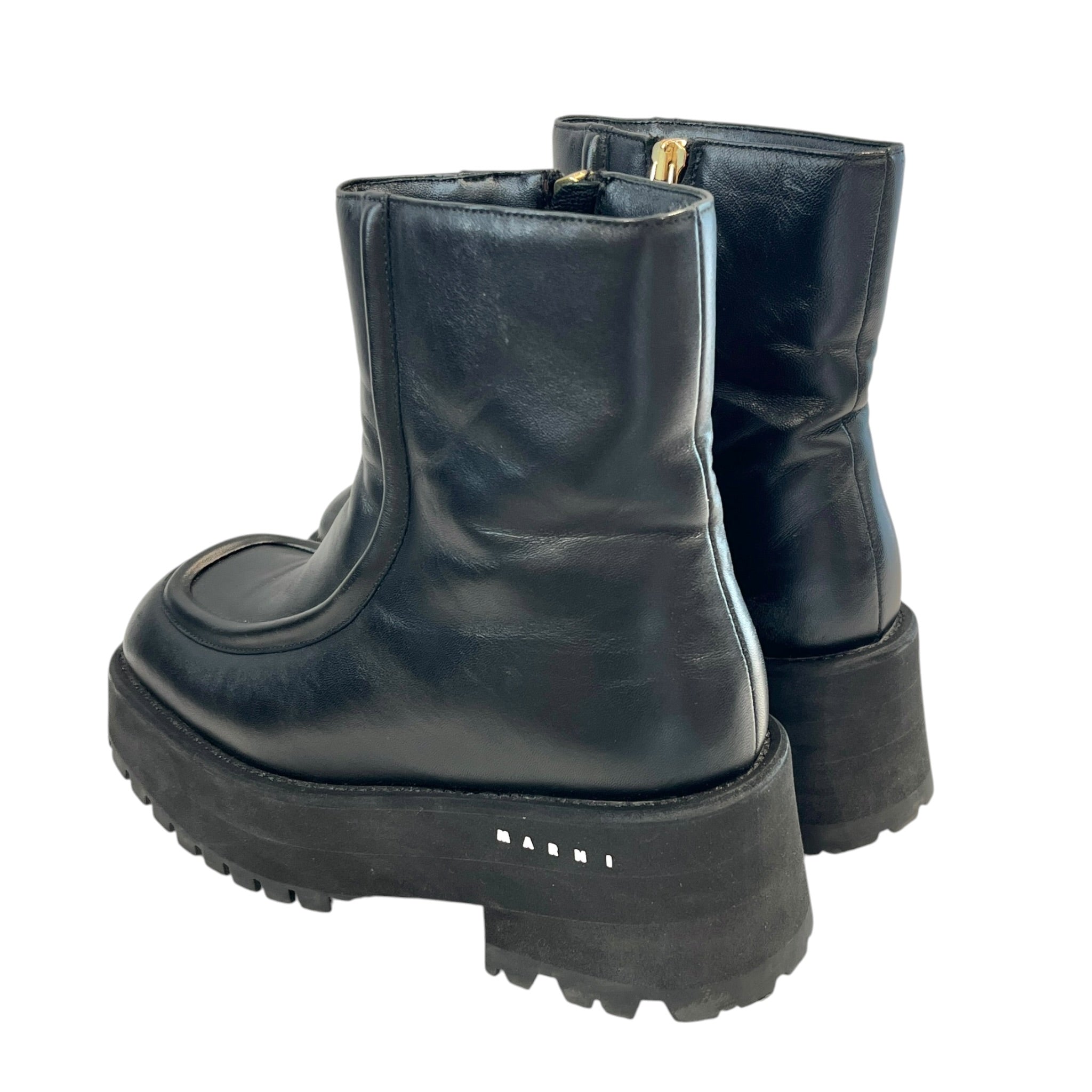 MARNI/Biker Boots/EU 36/BLK/NAPPA ANKLE BOOT view 2