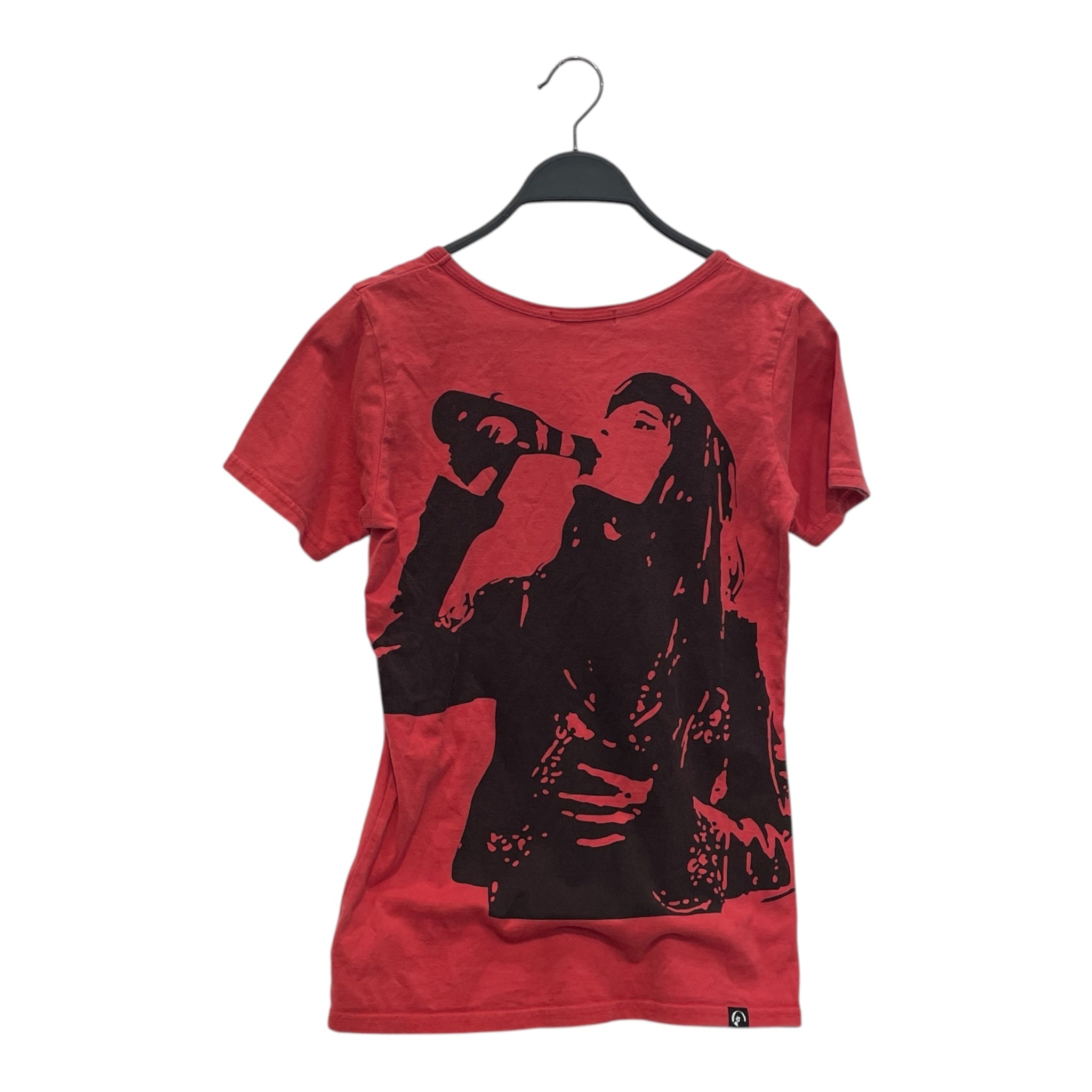 HYSTERIC GLAMOUR/T-Shirt/FREE/Graphic/Cotton/RED/ILL DRINK TO THAT view 2
