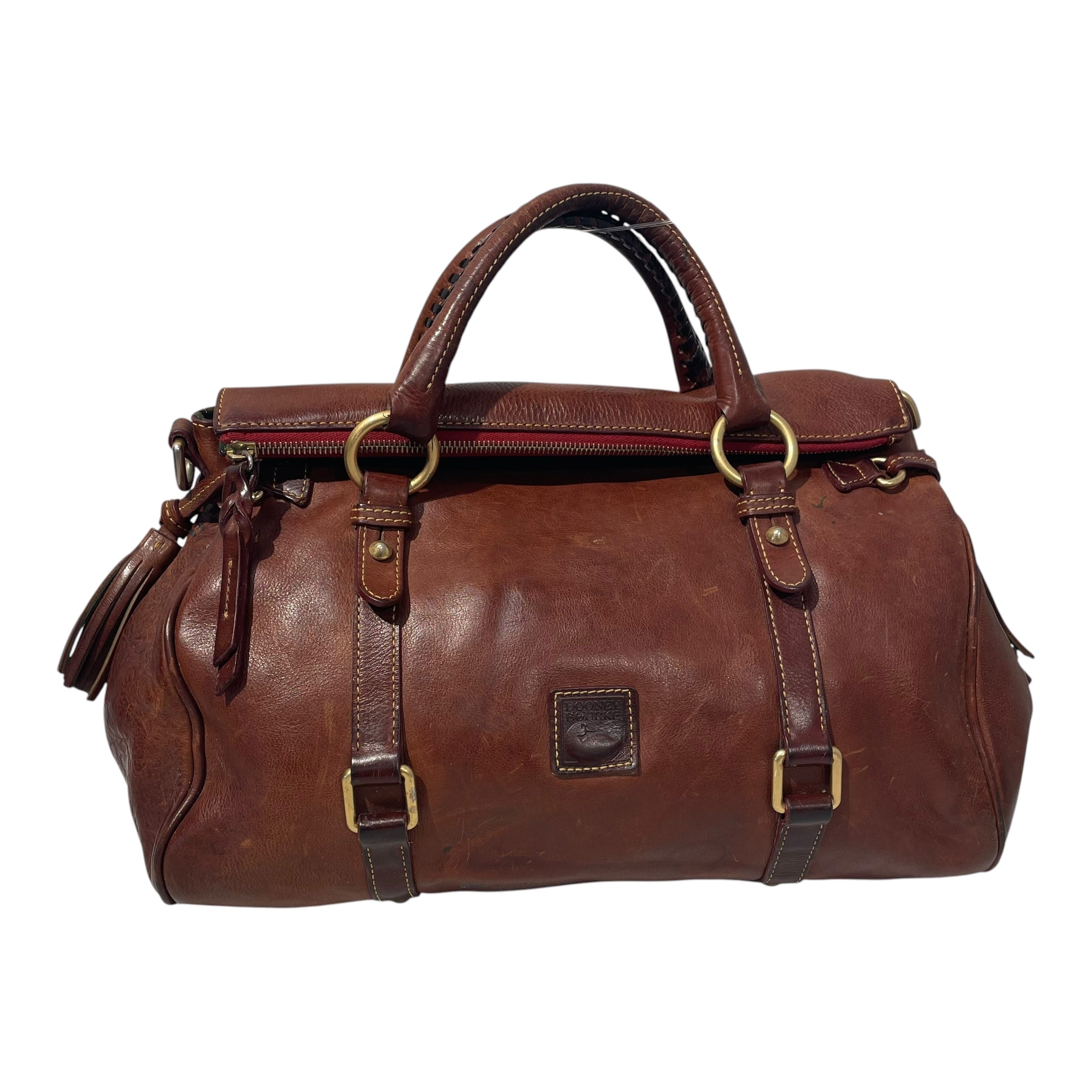 Dooney & Bourke/Hand Bag/Leather/BRW/florentine satchel view 1