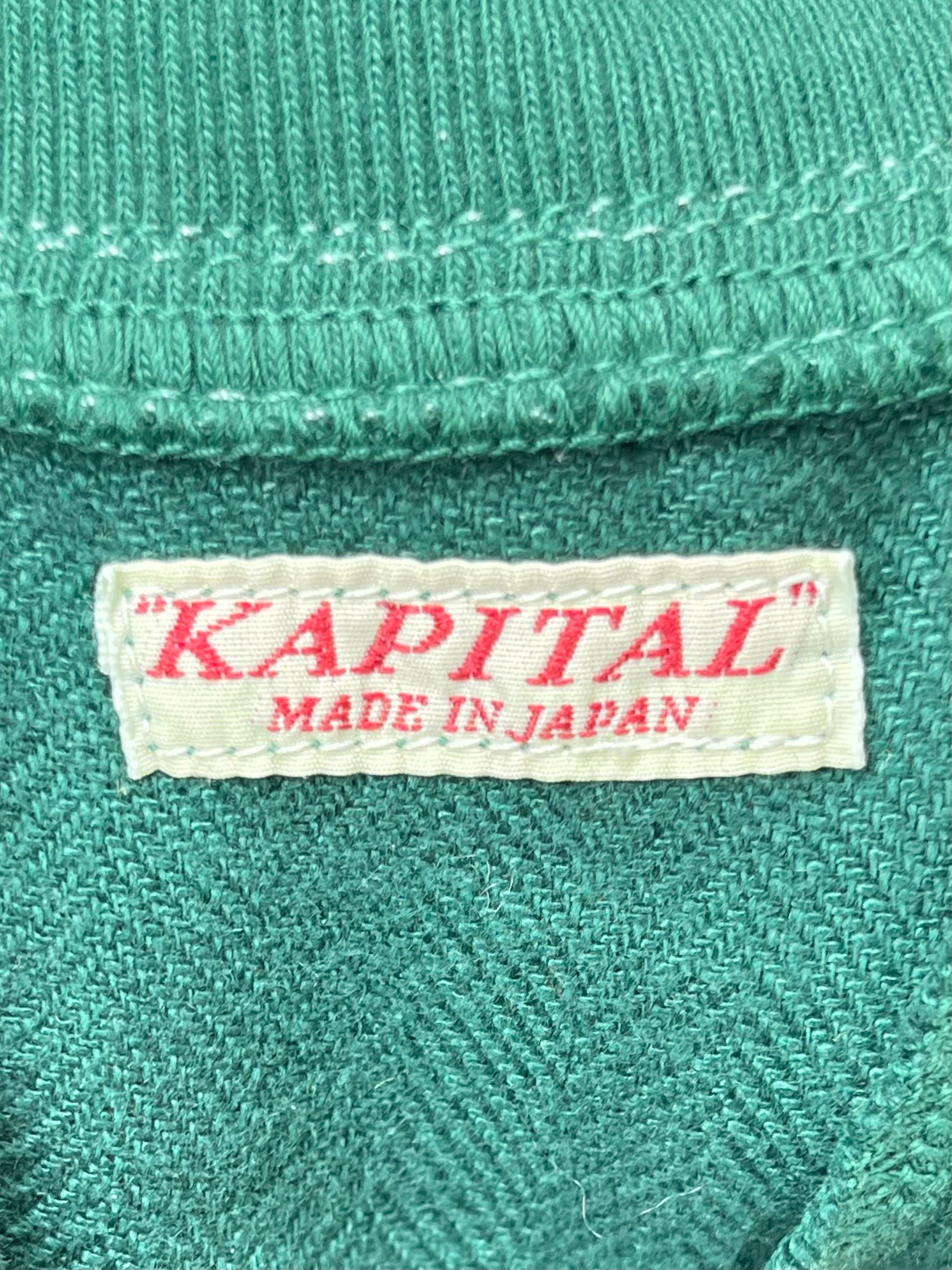 KAPITAL/Shorts/OS/Cotton/GRN/sweat skort view 3