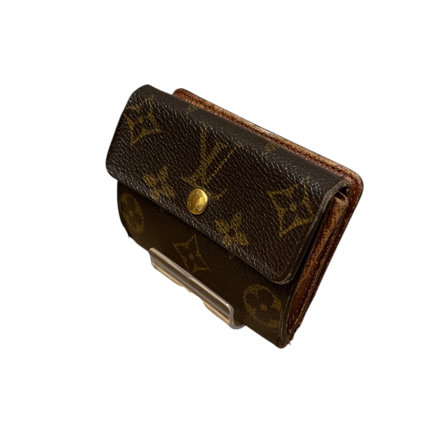 LOUIS VUITTON/Bifold Wallet/OS/Leather/BRW/ view 1