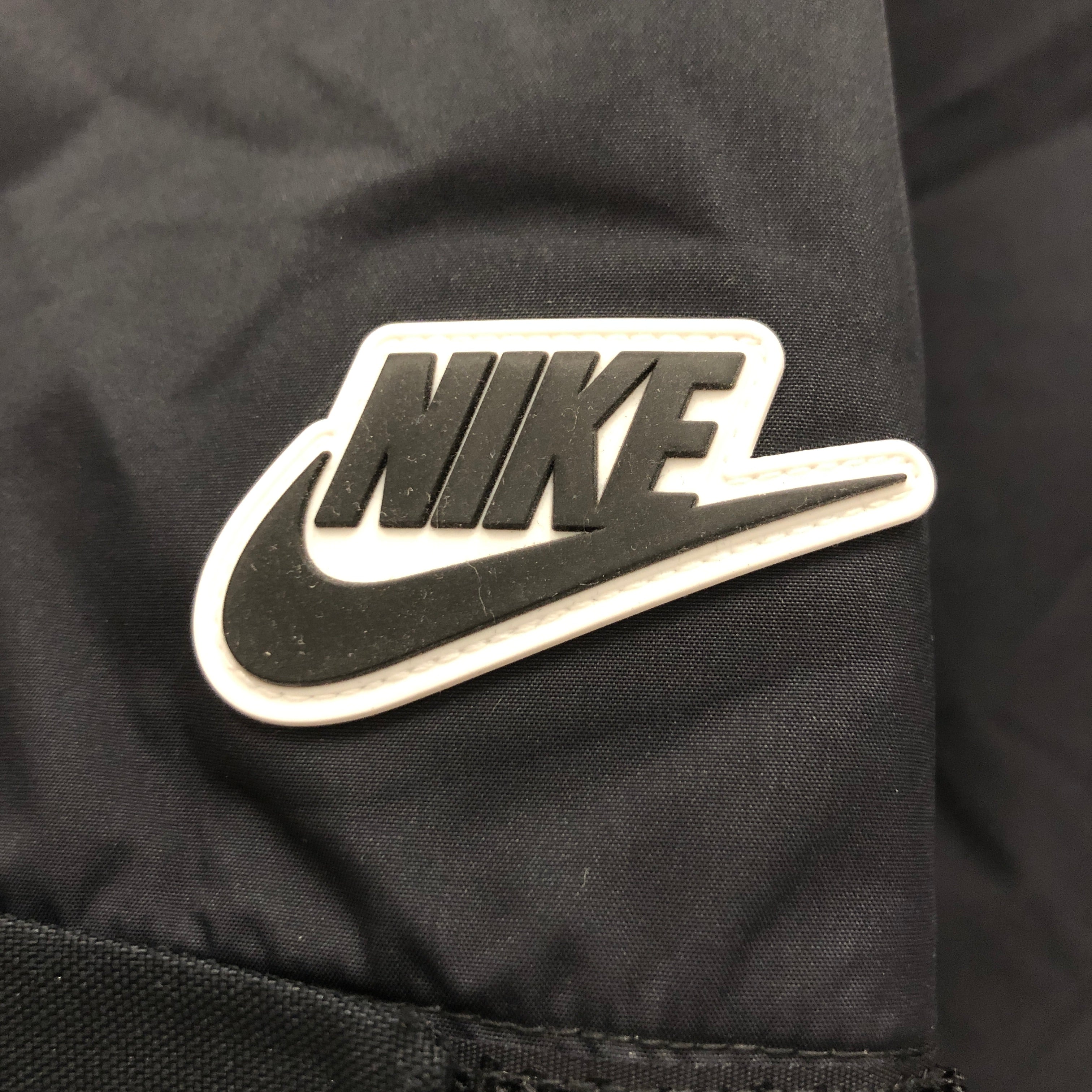 NIKE/Coat/S/Polyester/BLK/Maxi Length/Zip up raincoat w down view 3