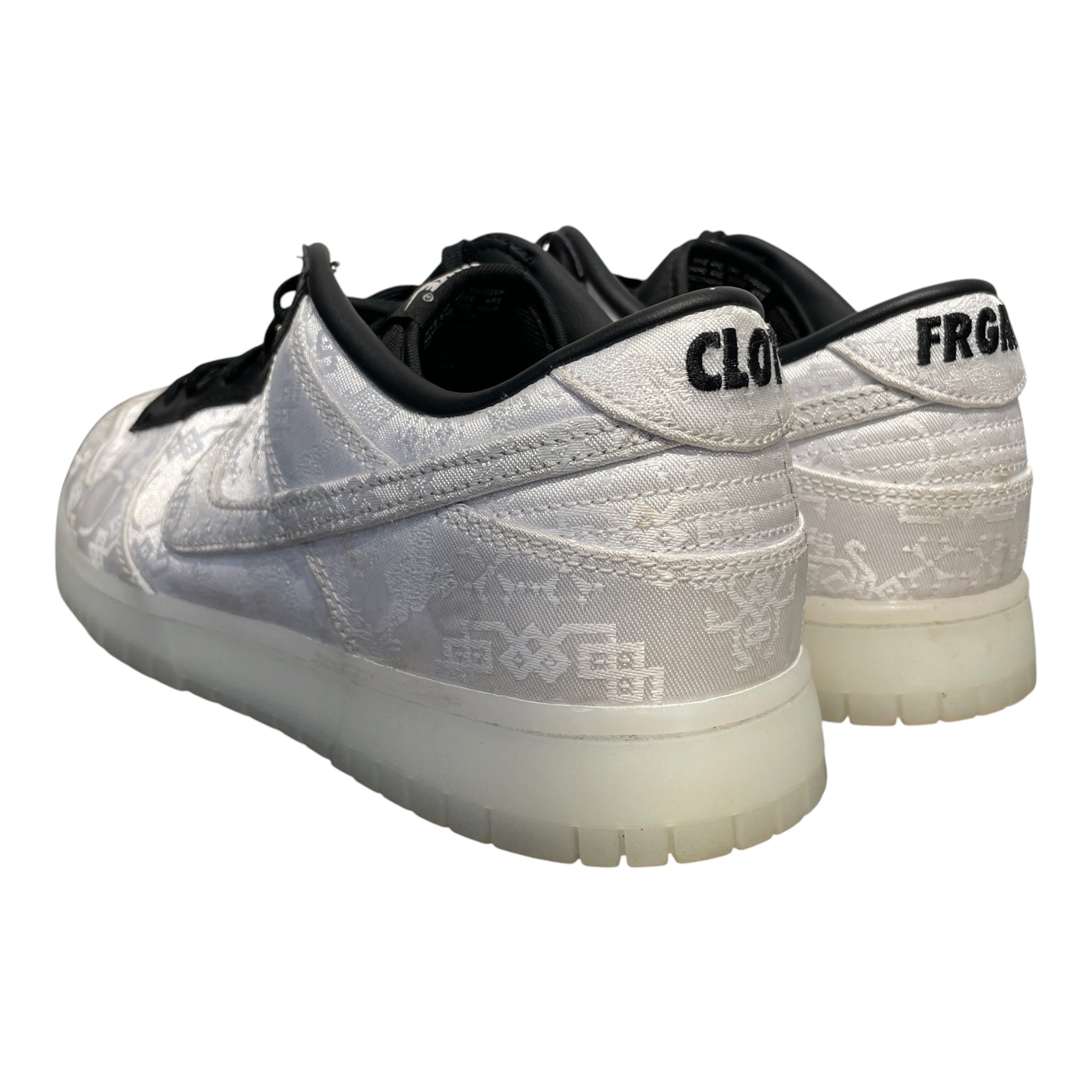 NIKE/FRAGMENT DESIGN/Low-Sneakers/US 11.5/SLV/CLOT nike dunks view 2