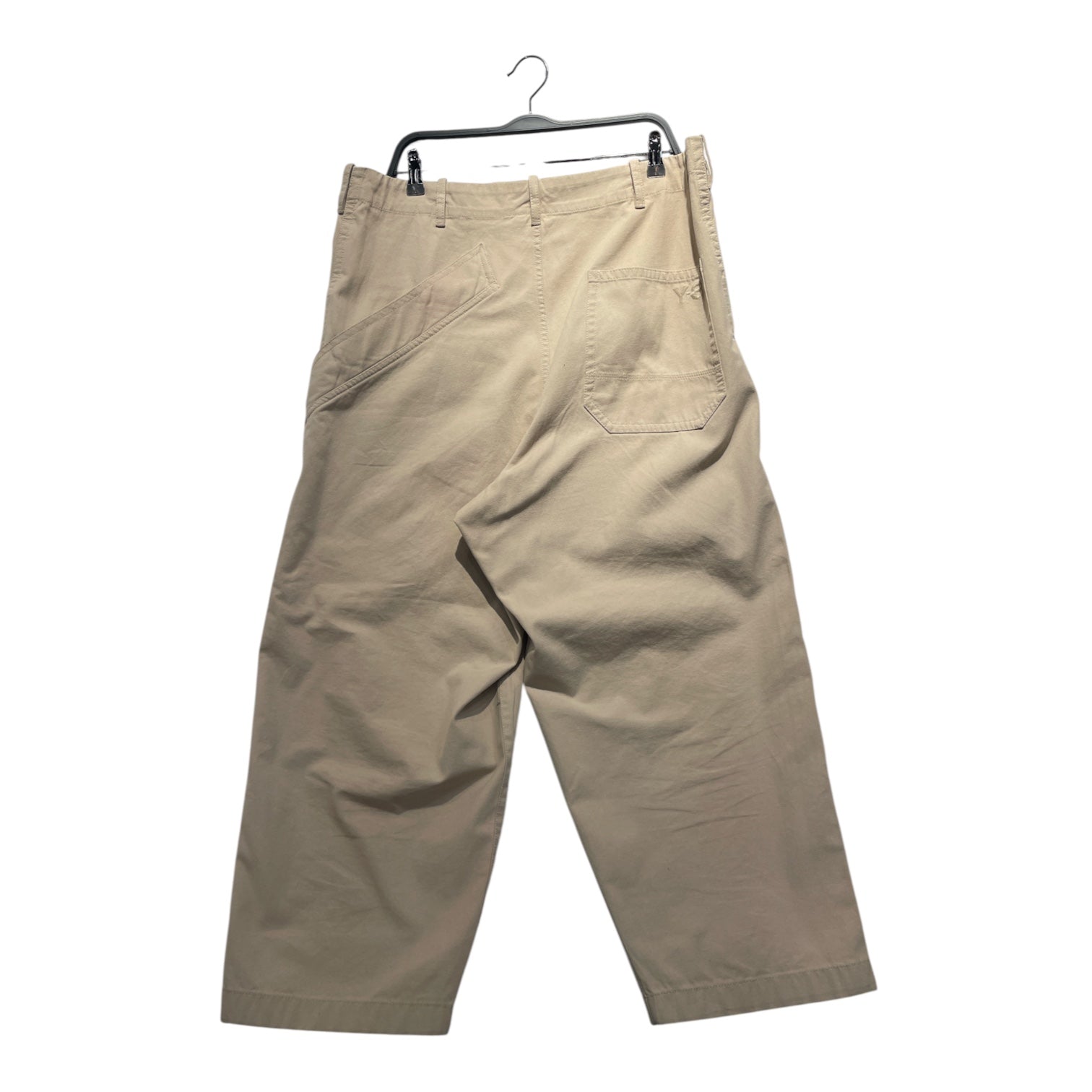 Y-3/Carpenter Pants/XS/Cotton/BEG/ view 2
