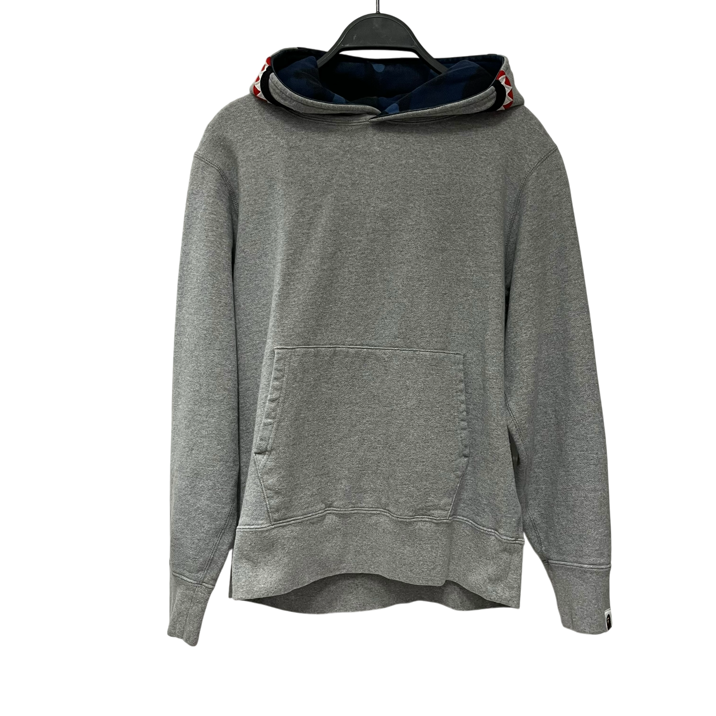 A BATHING APE/Hoodie/S/Cotton/GRY/abc pullover view 1