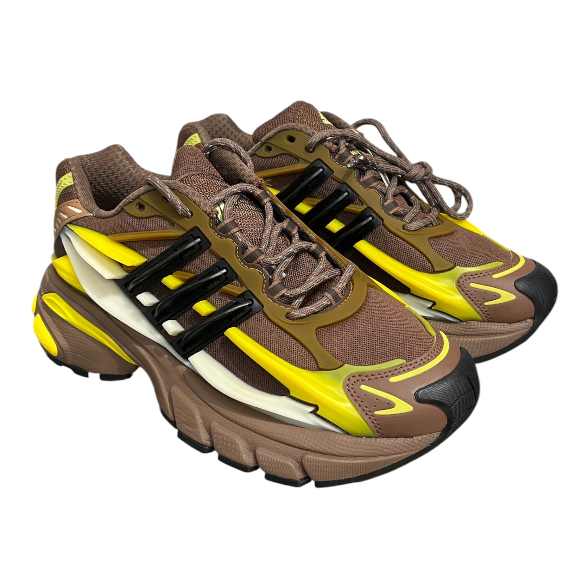 adidas/Low-Sneakers/US 8.5/Nylon/BRW/ADISTAR PW JELLYFISH BRW/YEL view 1