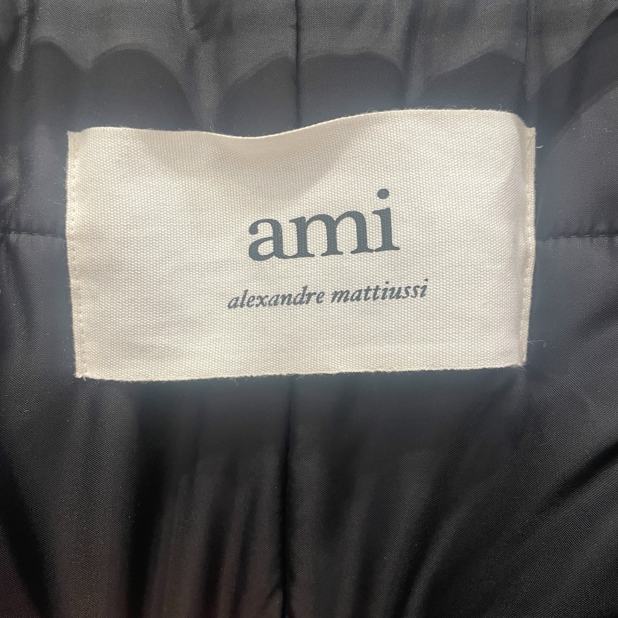 AMI PARIS/Jacket/M/Wool/BLK/ view 3