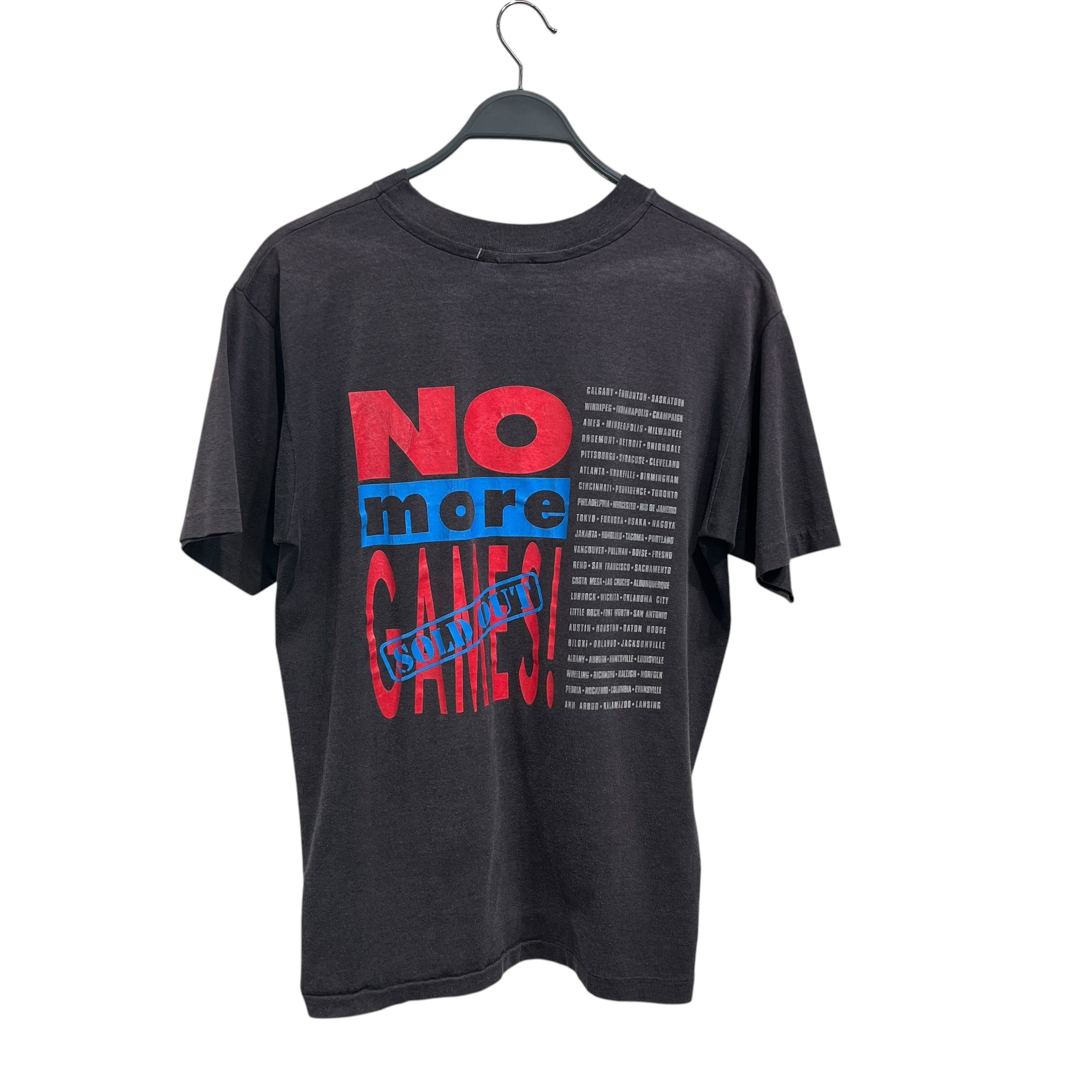 Vintage/T-Shirt/L/Cotton/GRY/Graphic/NEW KIDS ON THE BLOCK 80S view 2
