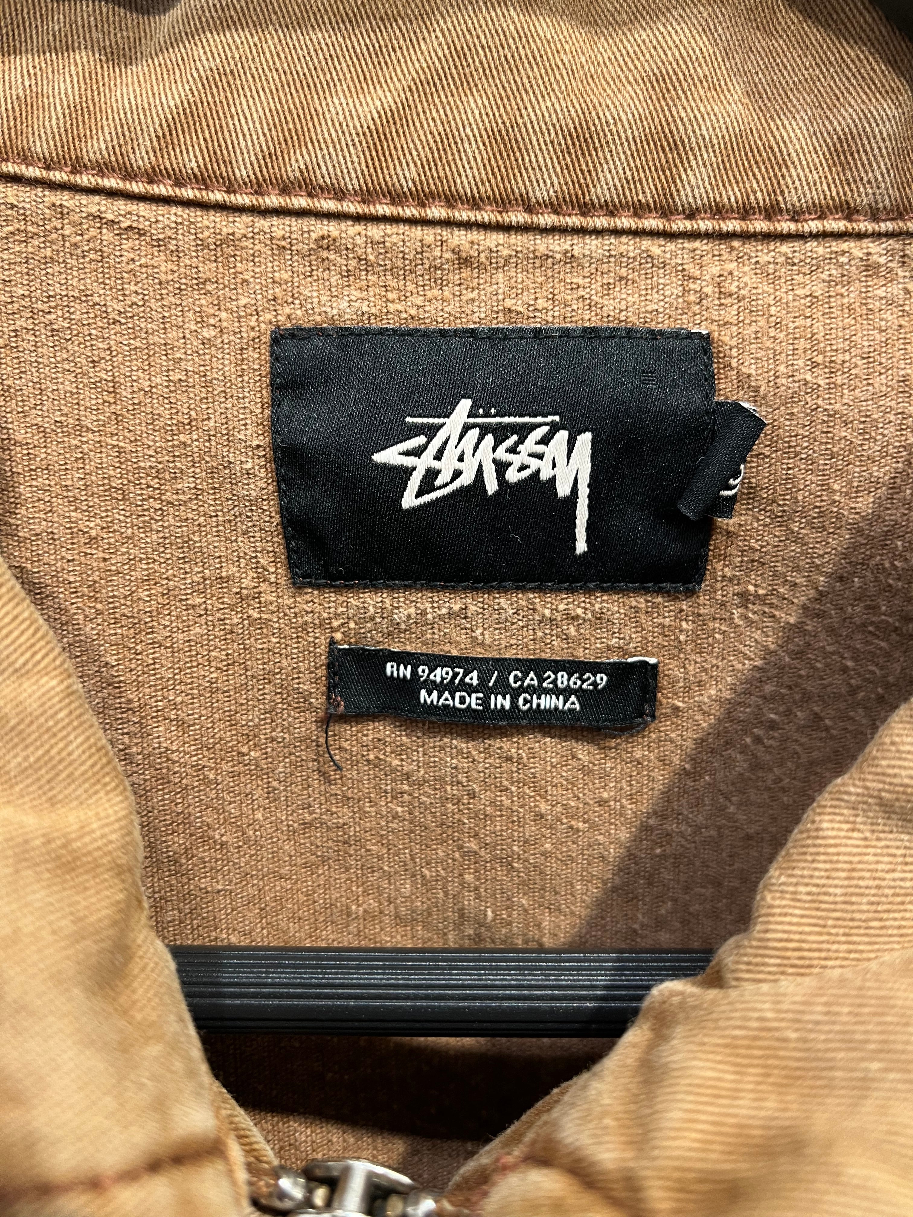 STUSSY/Jacket/S/Corduroy/CML/TAN CORDUROY SLEEVE WORK JCKT view 3