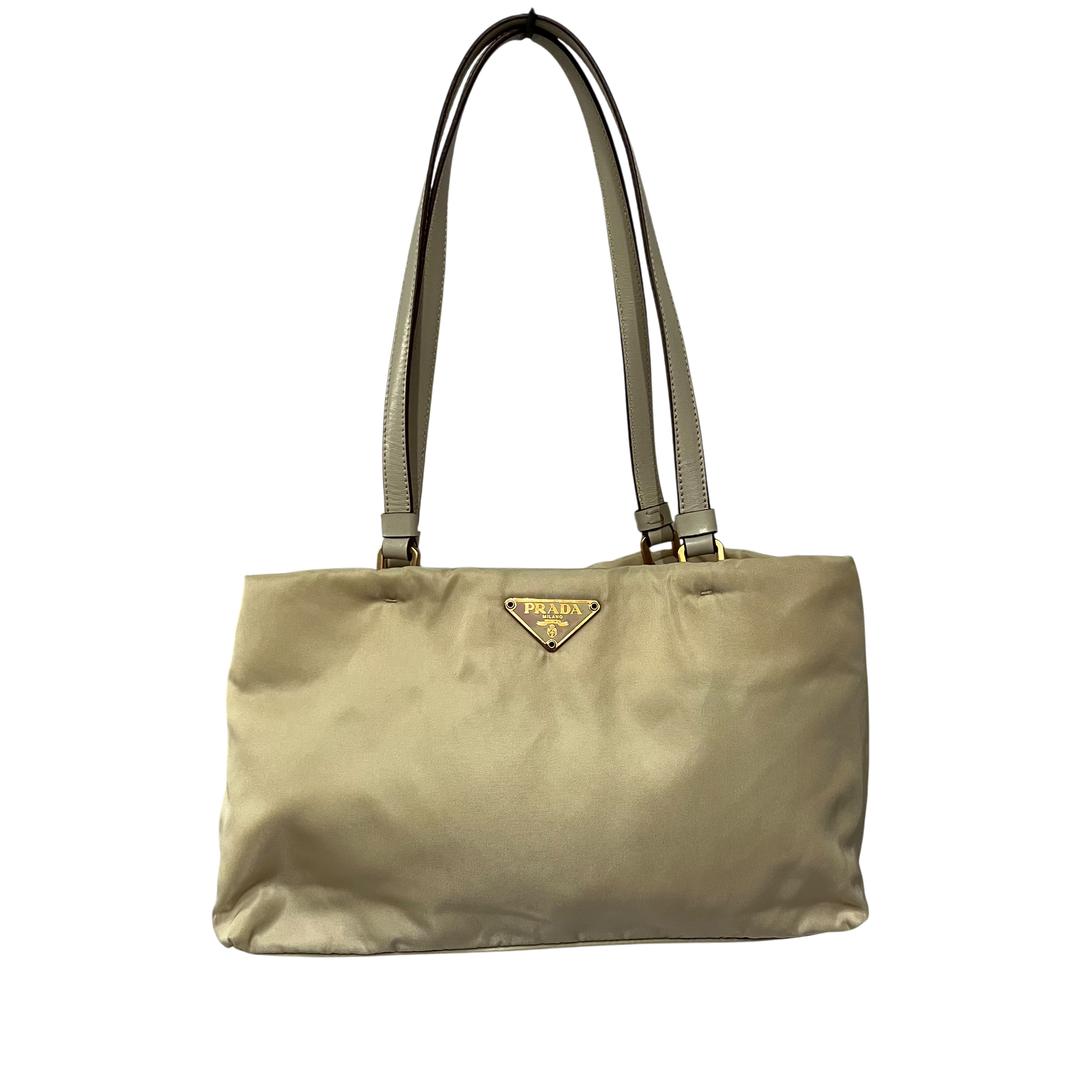 PRADA/Hand Bag/Nylon/CRM/tessuto nylon view 1