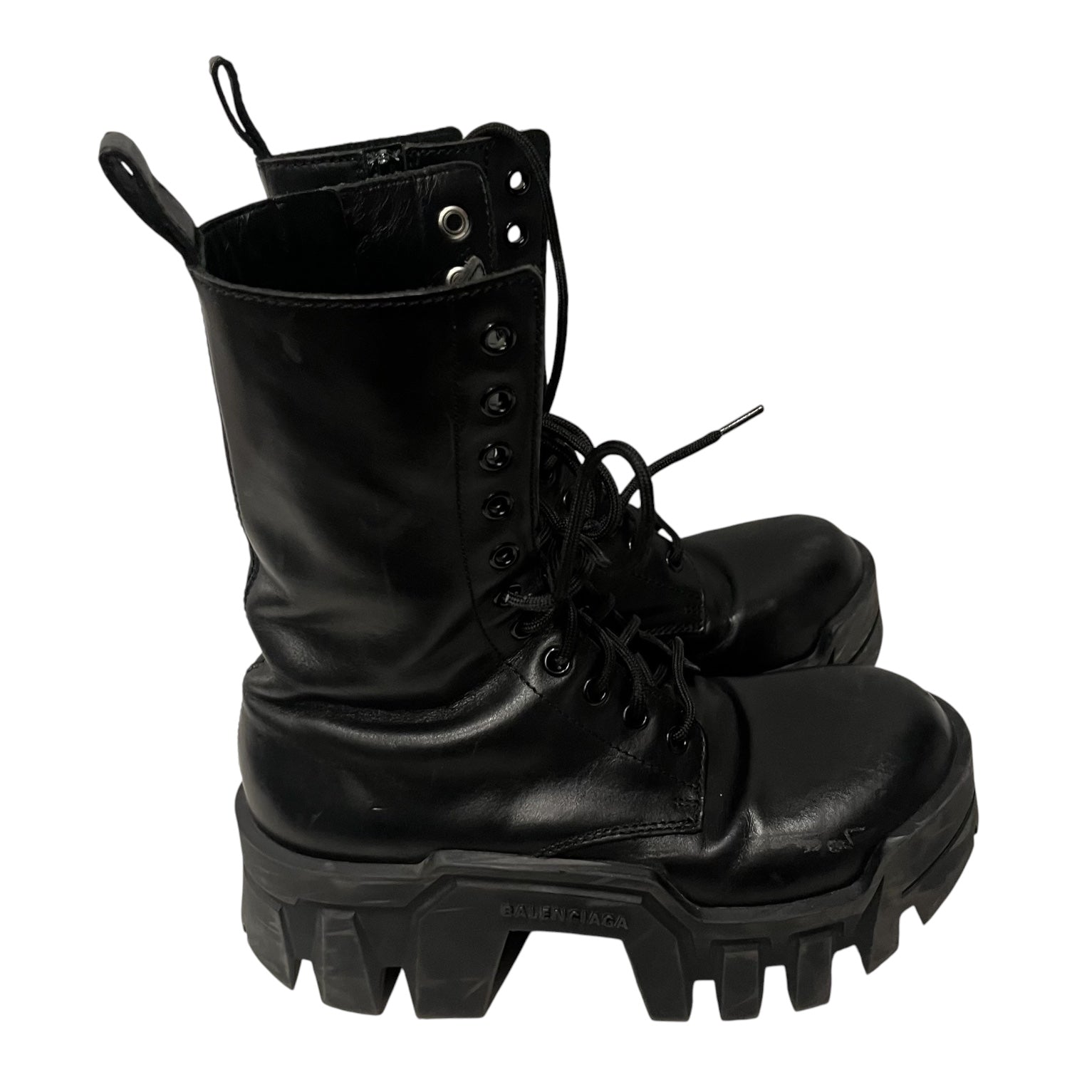 BALENCIAGA/Boots/EU 36/BLK/bulldozer view 2